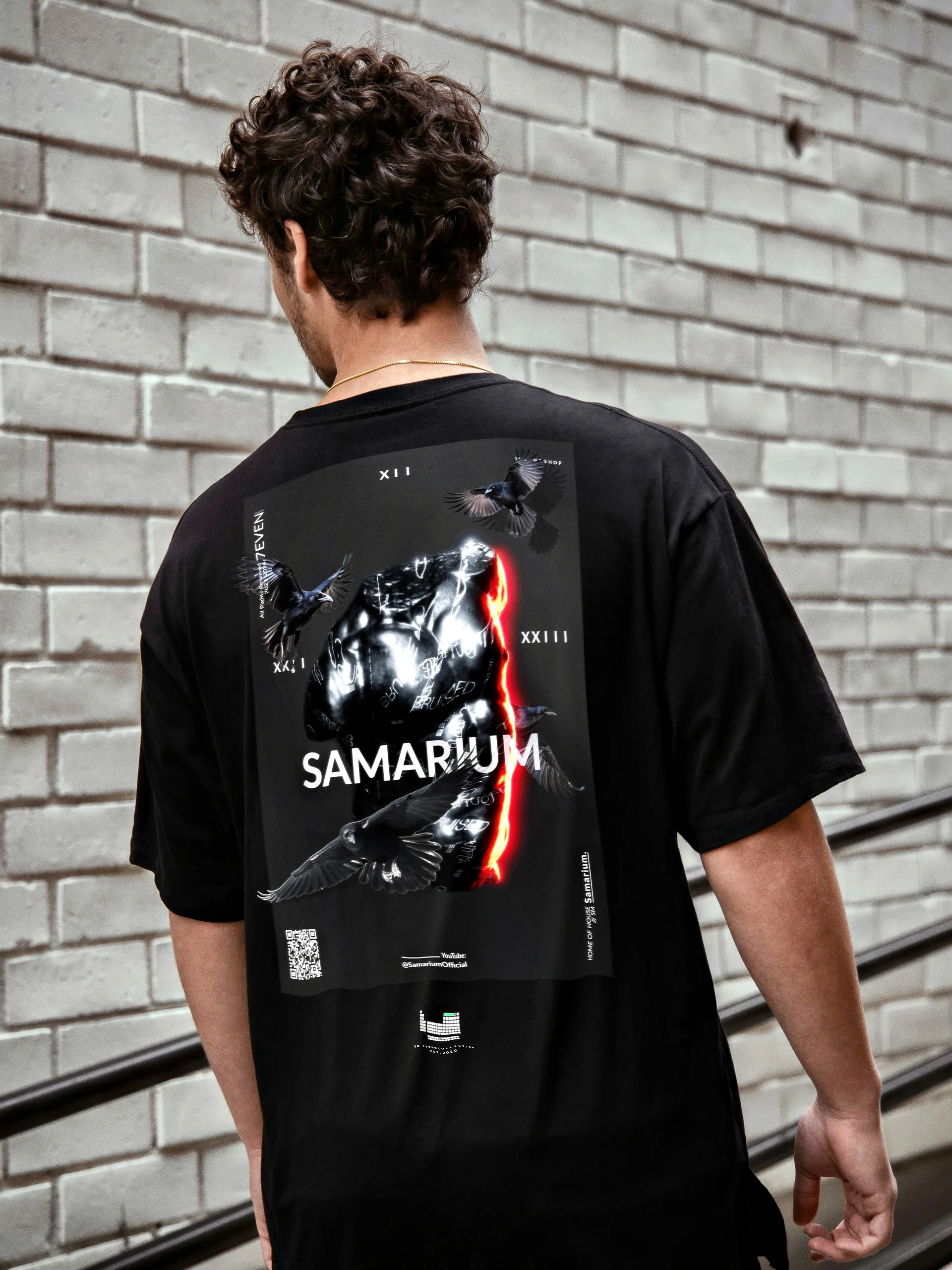 N°1 • PRIDE | DEEP BLACK T-SHIRT product image (7)