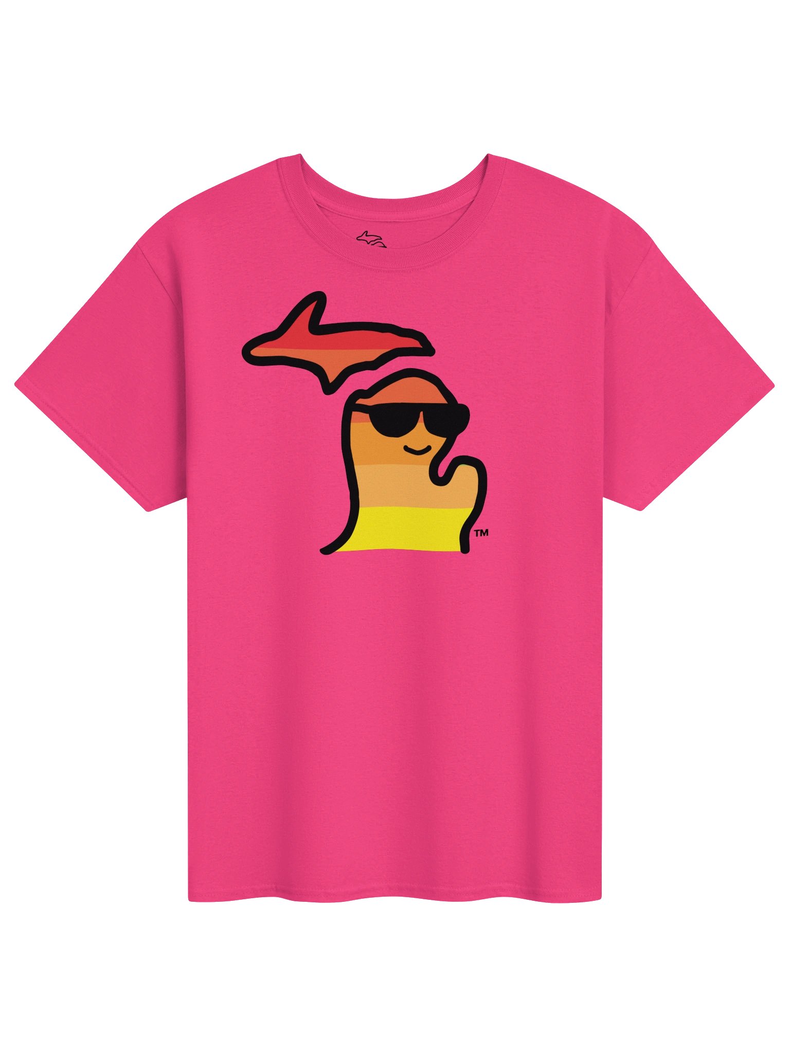 Mich. Sunset/Sunrise Heavyweight Cotton T-Shirt product image (1)