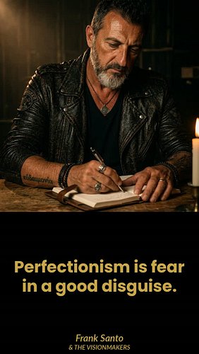Perfectionism seems like a virtue. In reality, it's fear in a suit.

Fear of making mistakes. Of being judged. Of not being g...