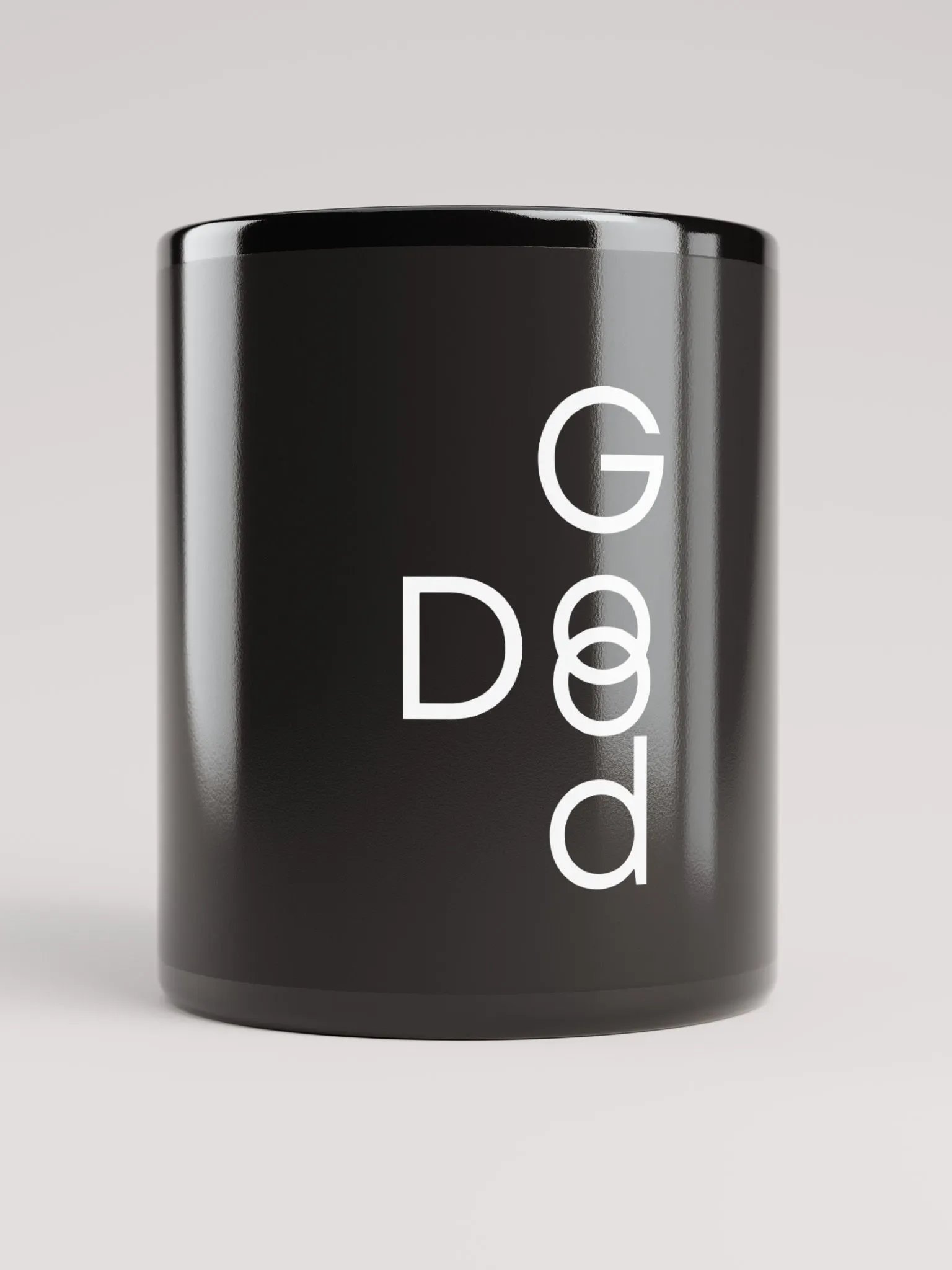 DoGood Black Glossy Mug product image (1)