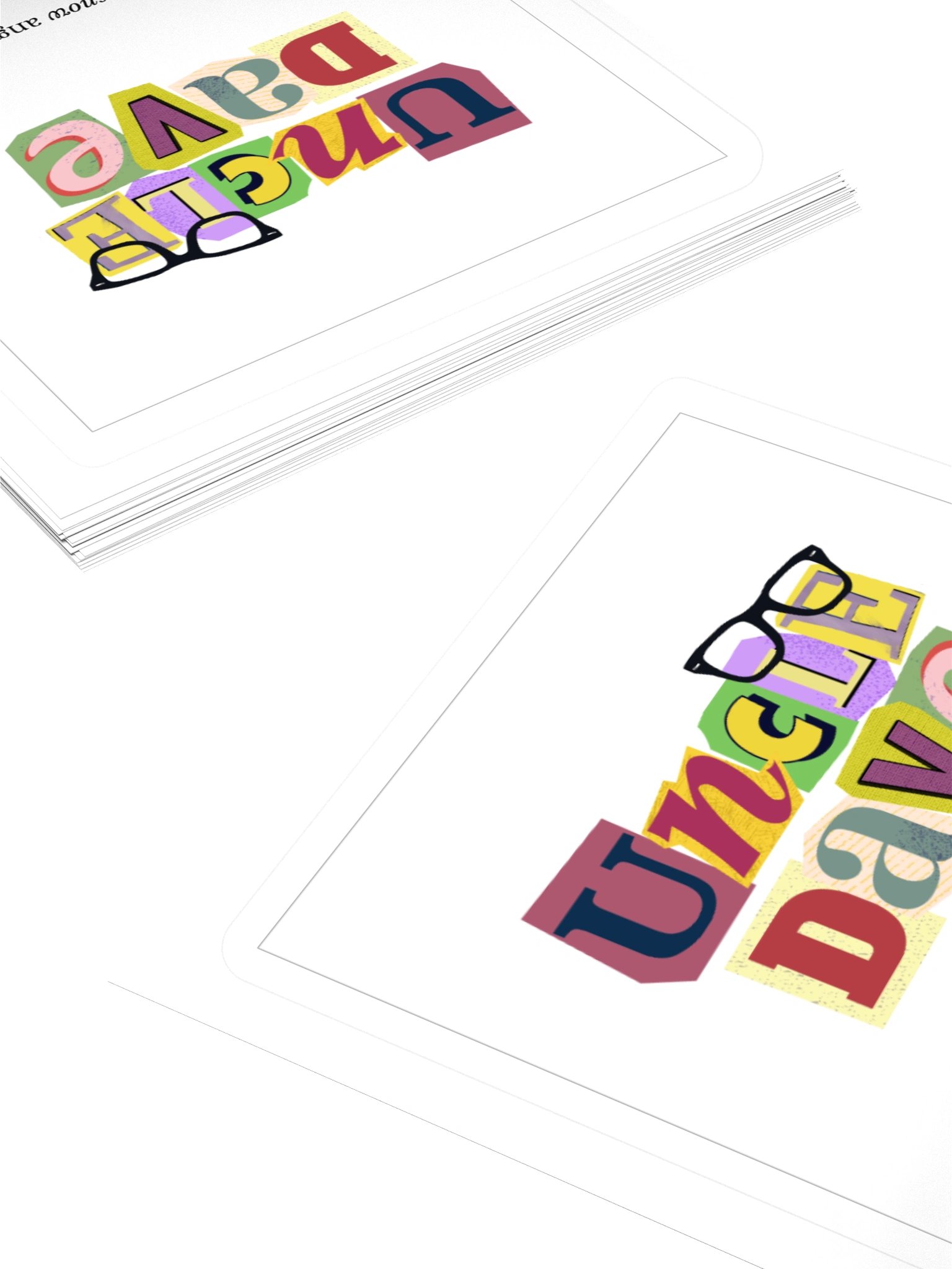 Uncle Dave Snow Angel Kiss Cut Sticker product image (8)