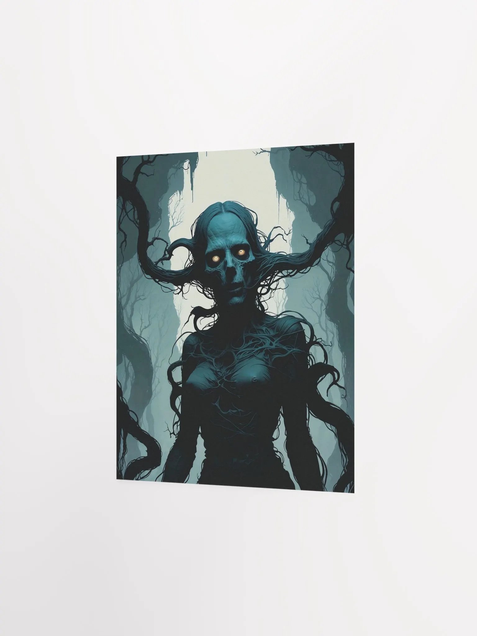 Glowing Eyes Matte Poster product image (14)