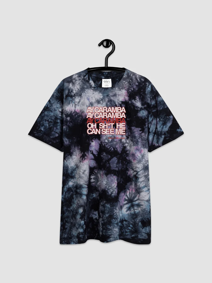 Ay Caramba Oversized Tie-Dye Tee product image (7)