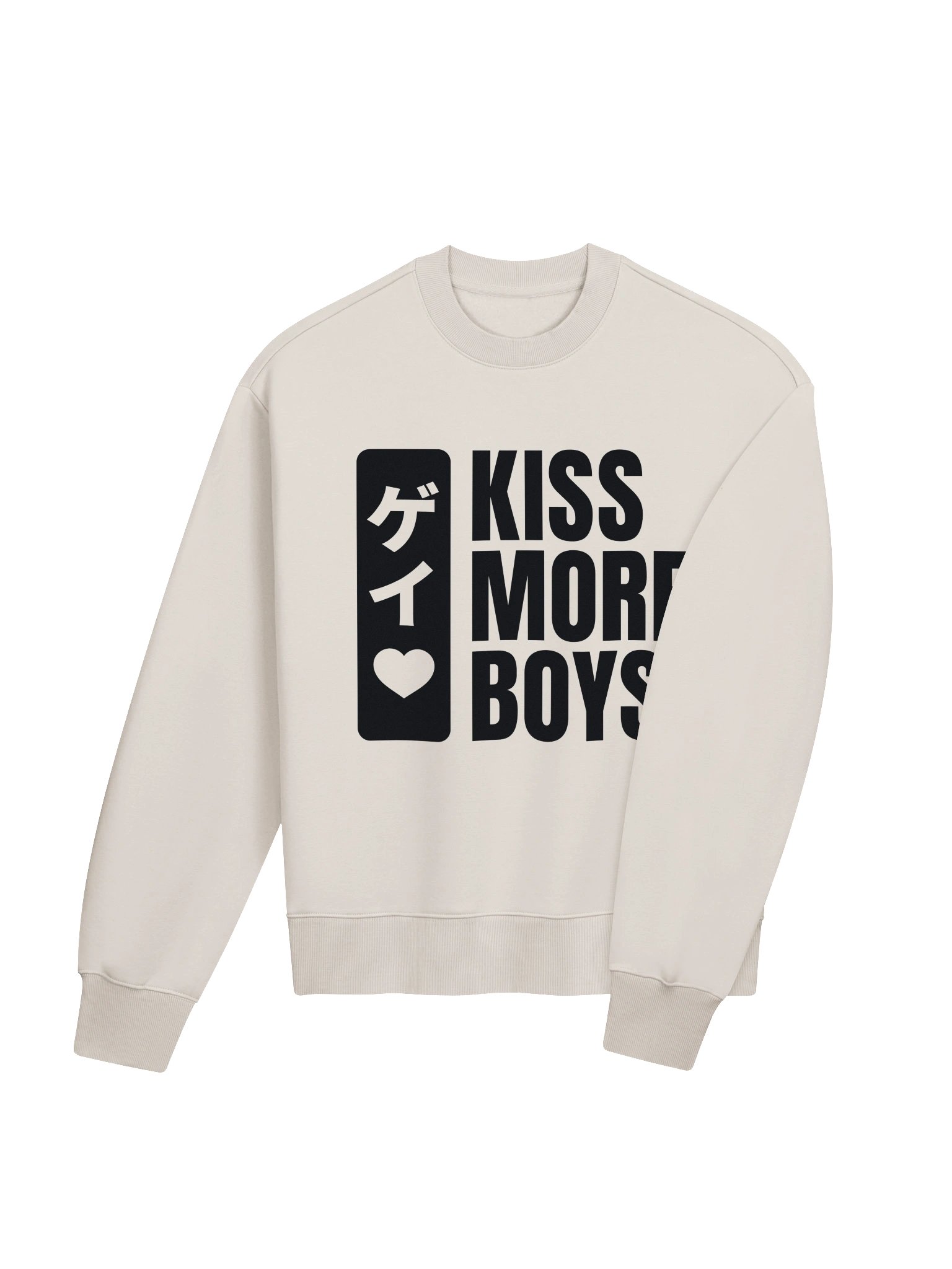 GAY | KISS MORE BOYS - HEAVY WEIGHT CREWNECK product image (4)