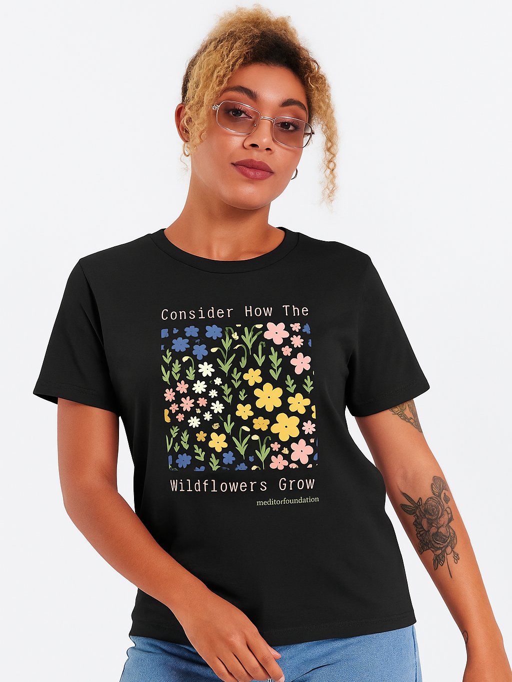 Wildflowers Grow Women's Relaxed-fit T-Shirt product image (1)
