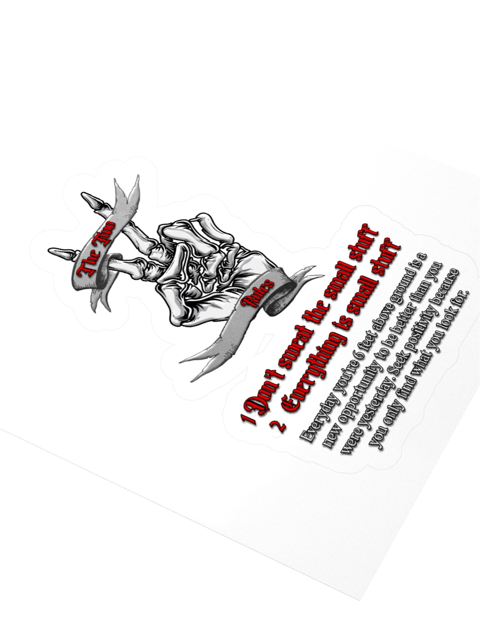 Synisisms - 2 Rules Revamp - Sticker product image (7)