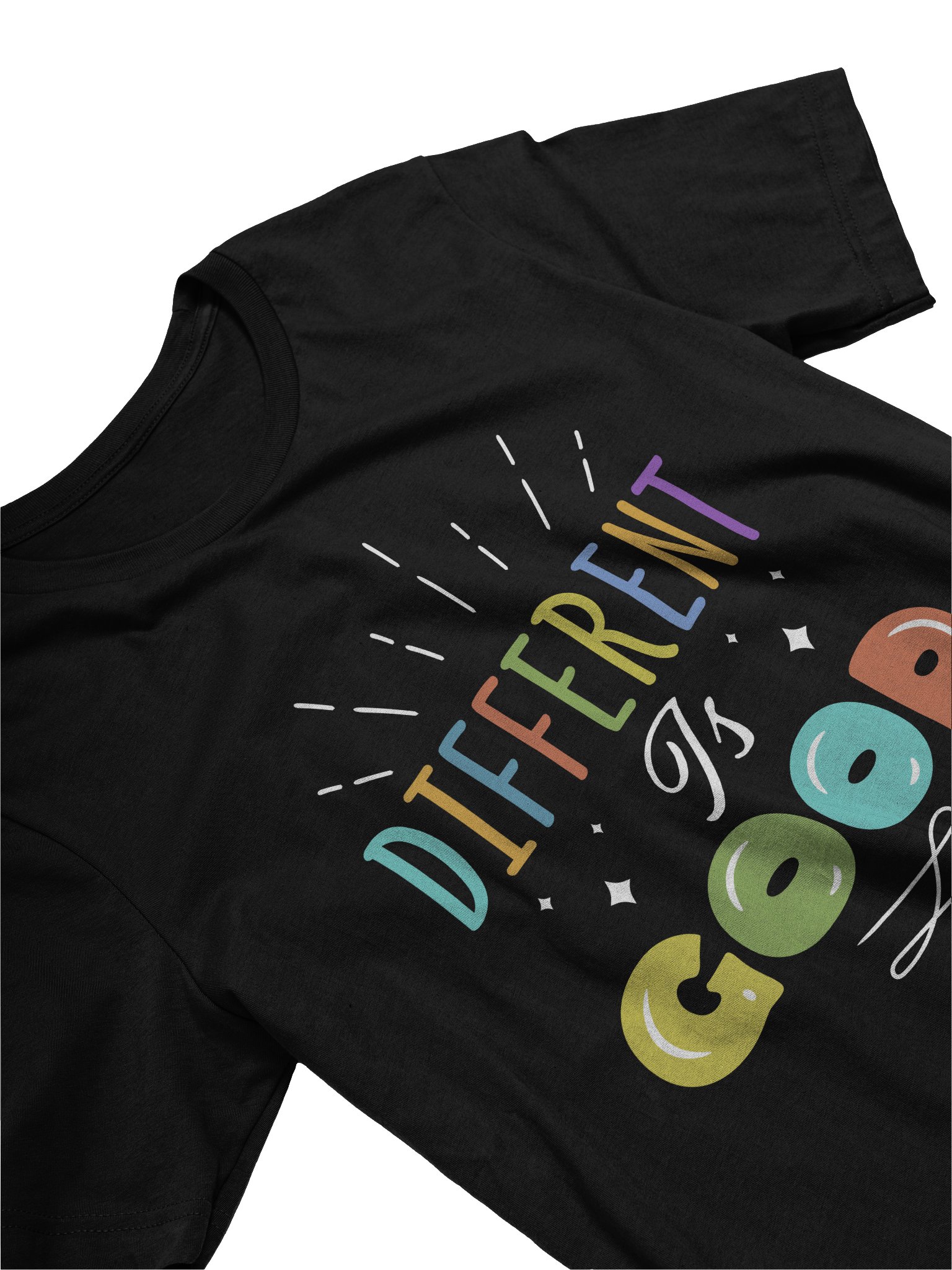 Different Is Good – Embracing Uniqueness Unisex T-Shirt product image (4)