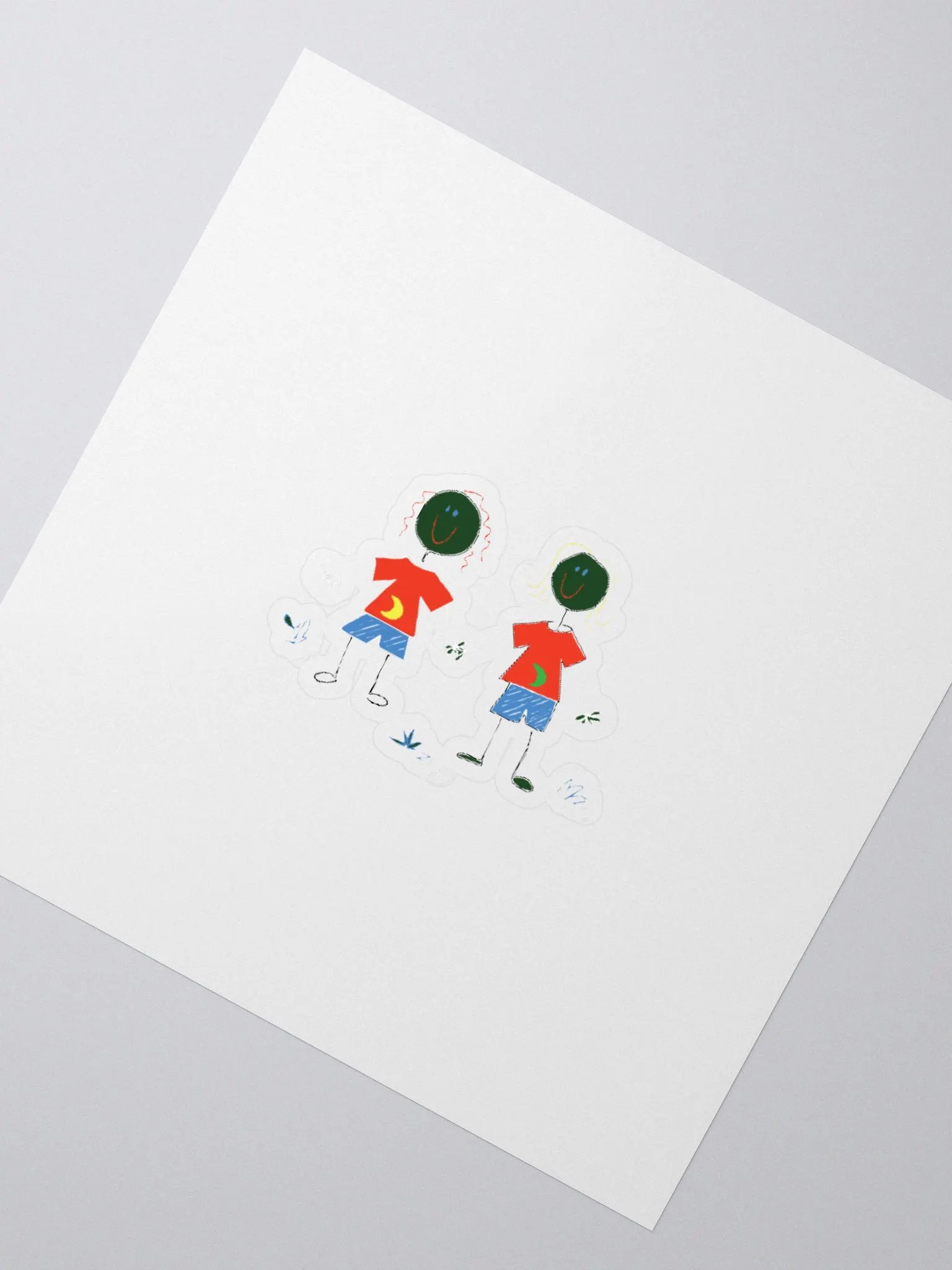 TWO STICK FIGURES. product image (7)