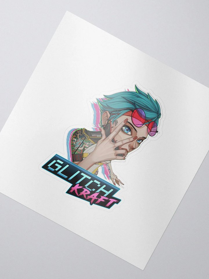 GLIIITCHKRAFT EXCLUSIVE DESIGN - Sticker product image (2)