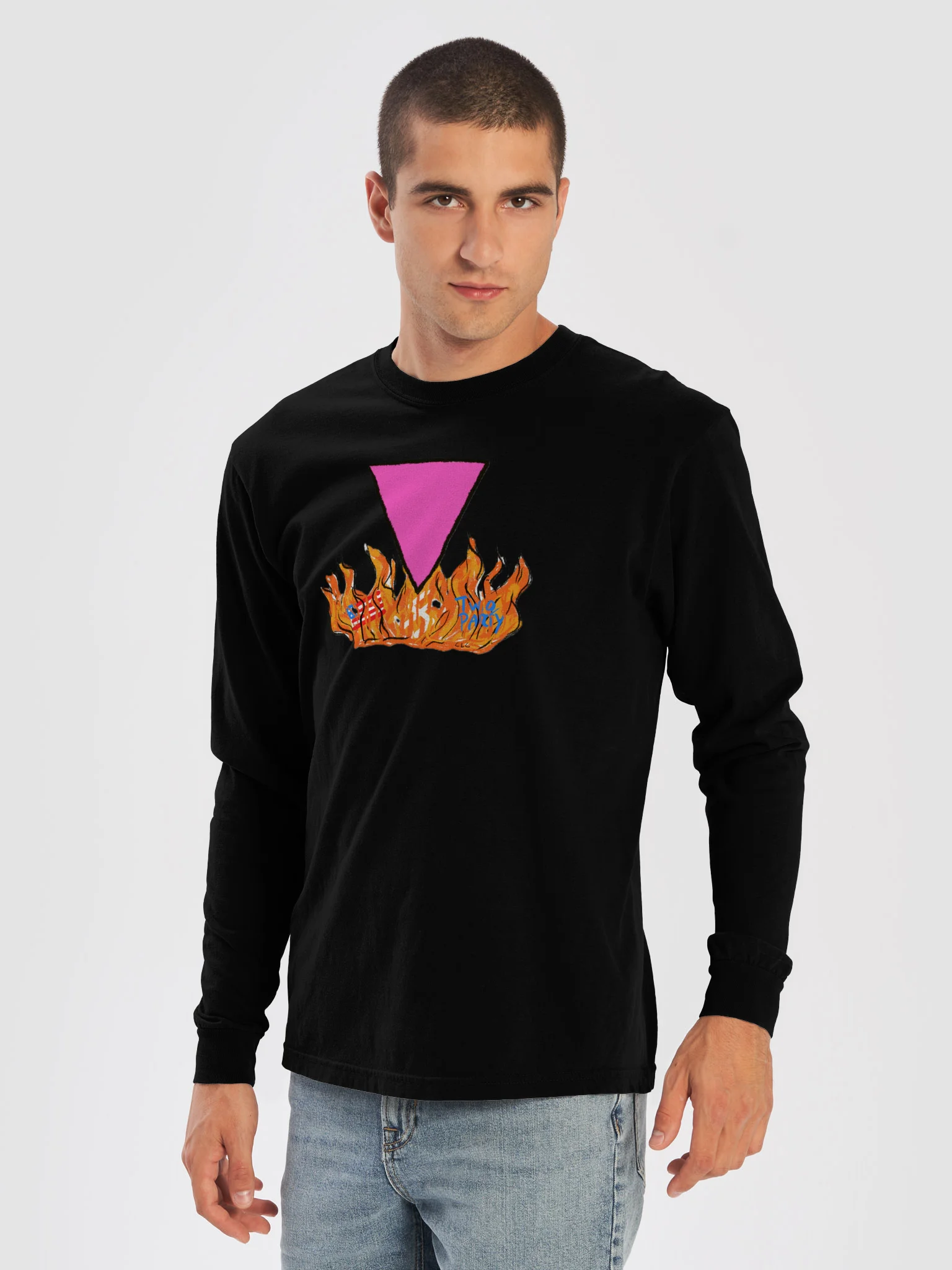 Burn It All Down long sleeve tee product image (27)