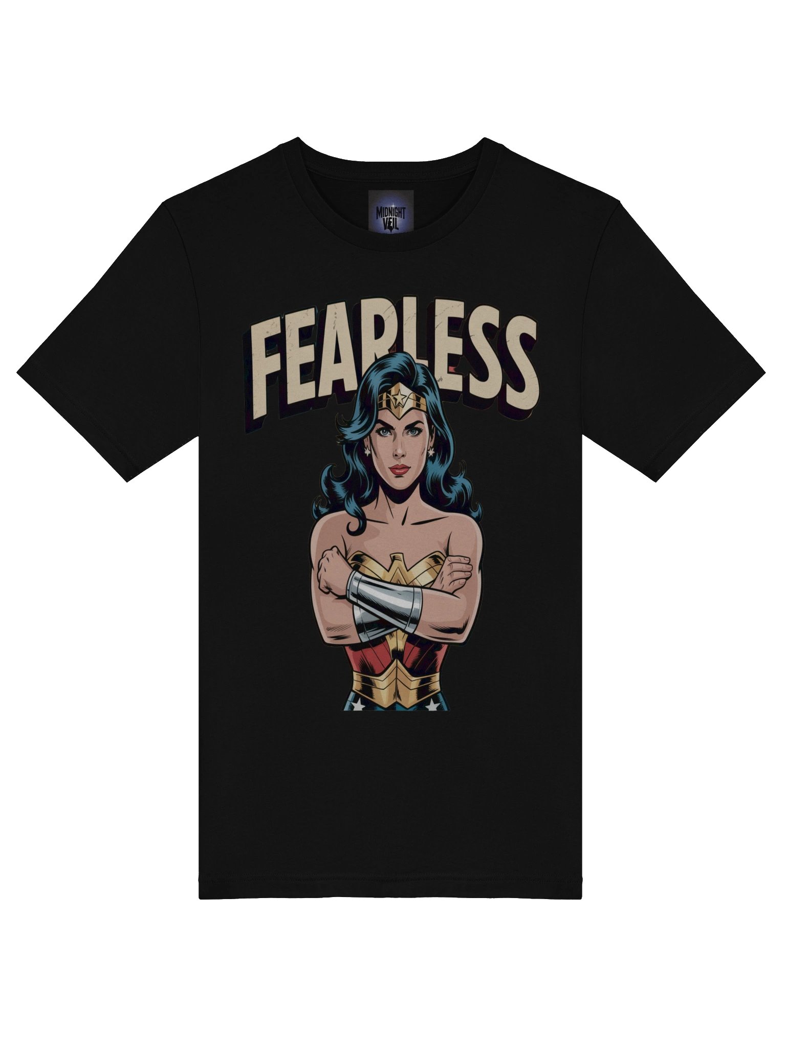 Wonder Woman Fearless Stance Supersoft T-Shirt product image (7)