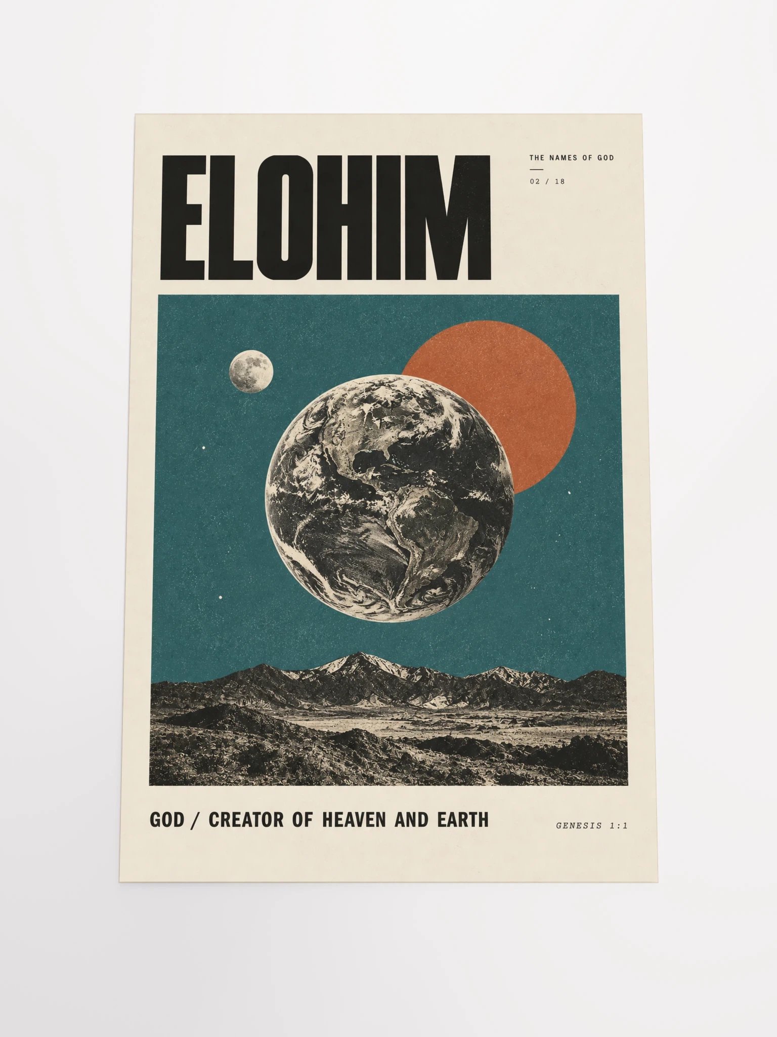 Elohim | Names of God Art Print product image (11)