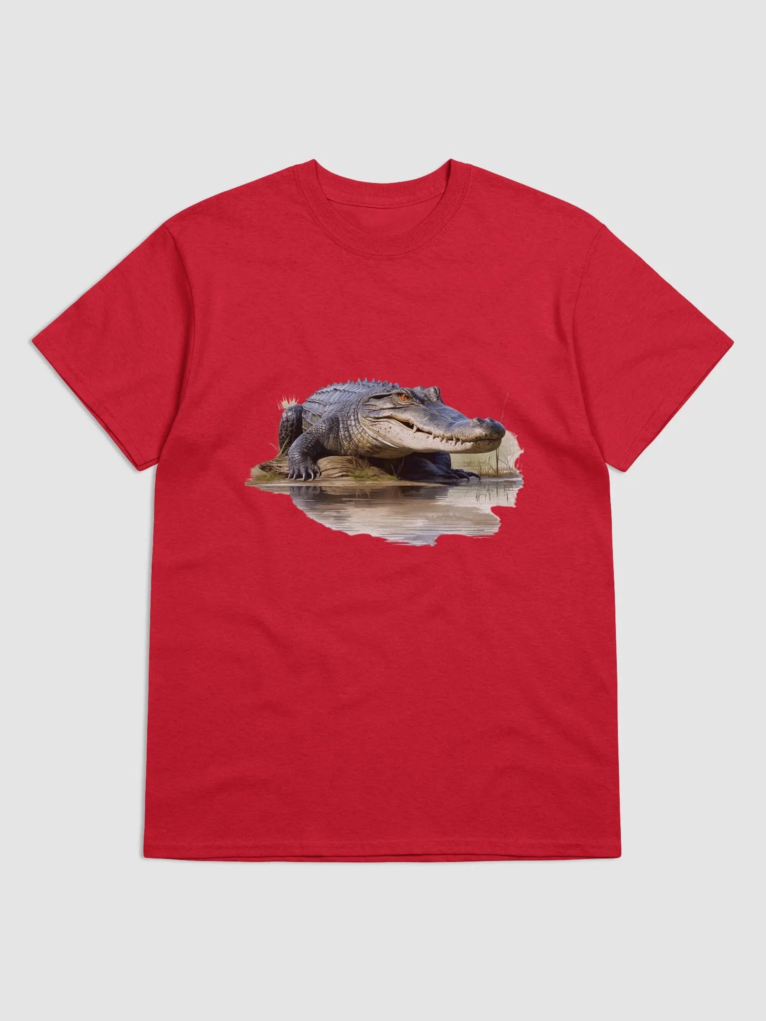 Reflections of the Wild: Alligator Heavyweight Tee product image (62)