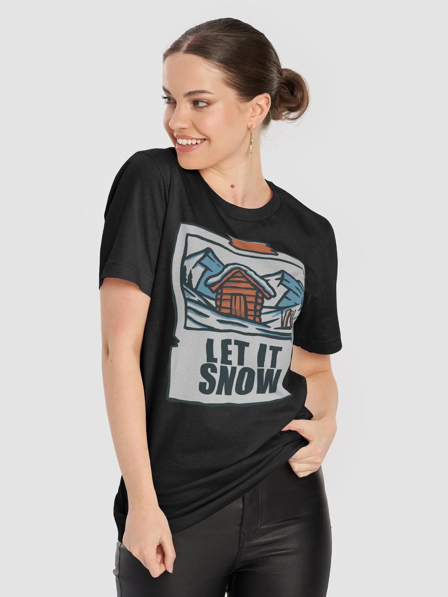 Let It Snow Unisex tee product image (8)