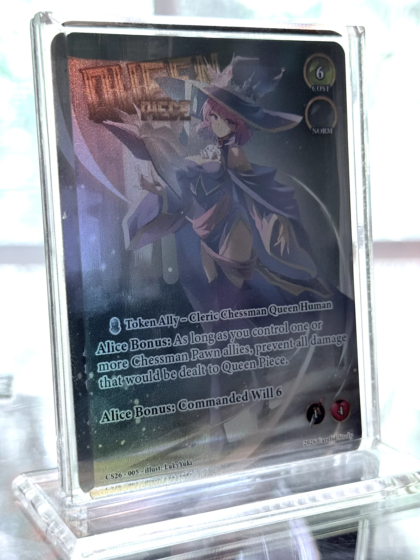 Queen Piece: Double-Sided Foil Token product image (2)