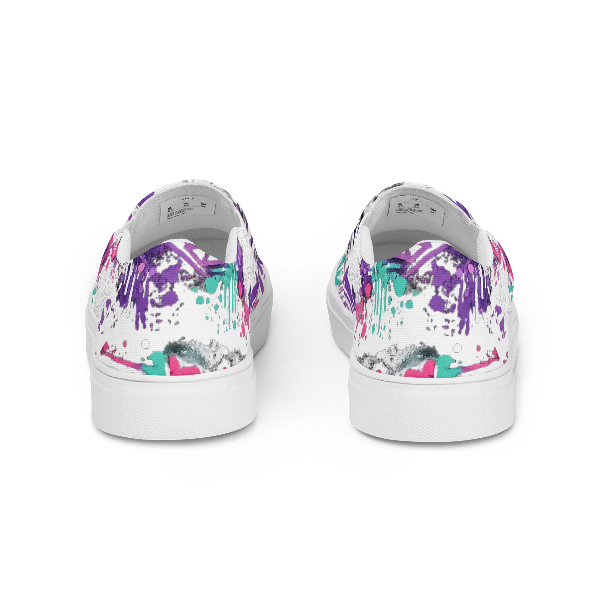 Fearless Vibe Graffiti Slip-On Canvas Shoes product image (4)