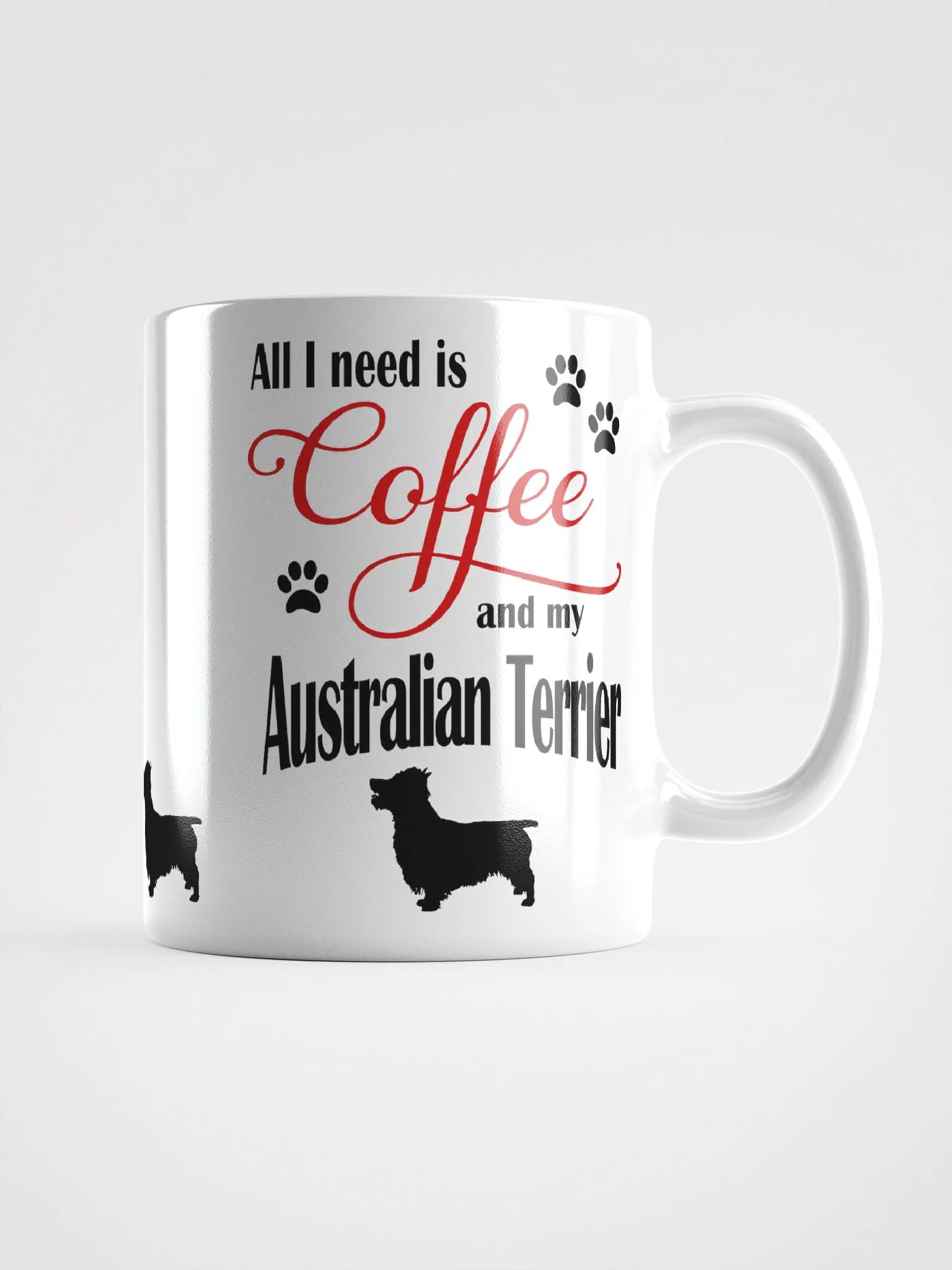 Coffee and my Australian Terrier Mug product image (1)