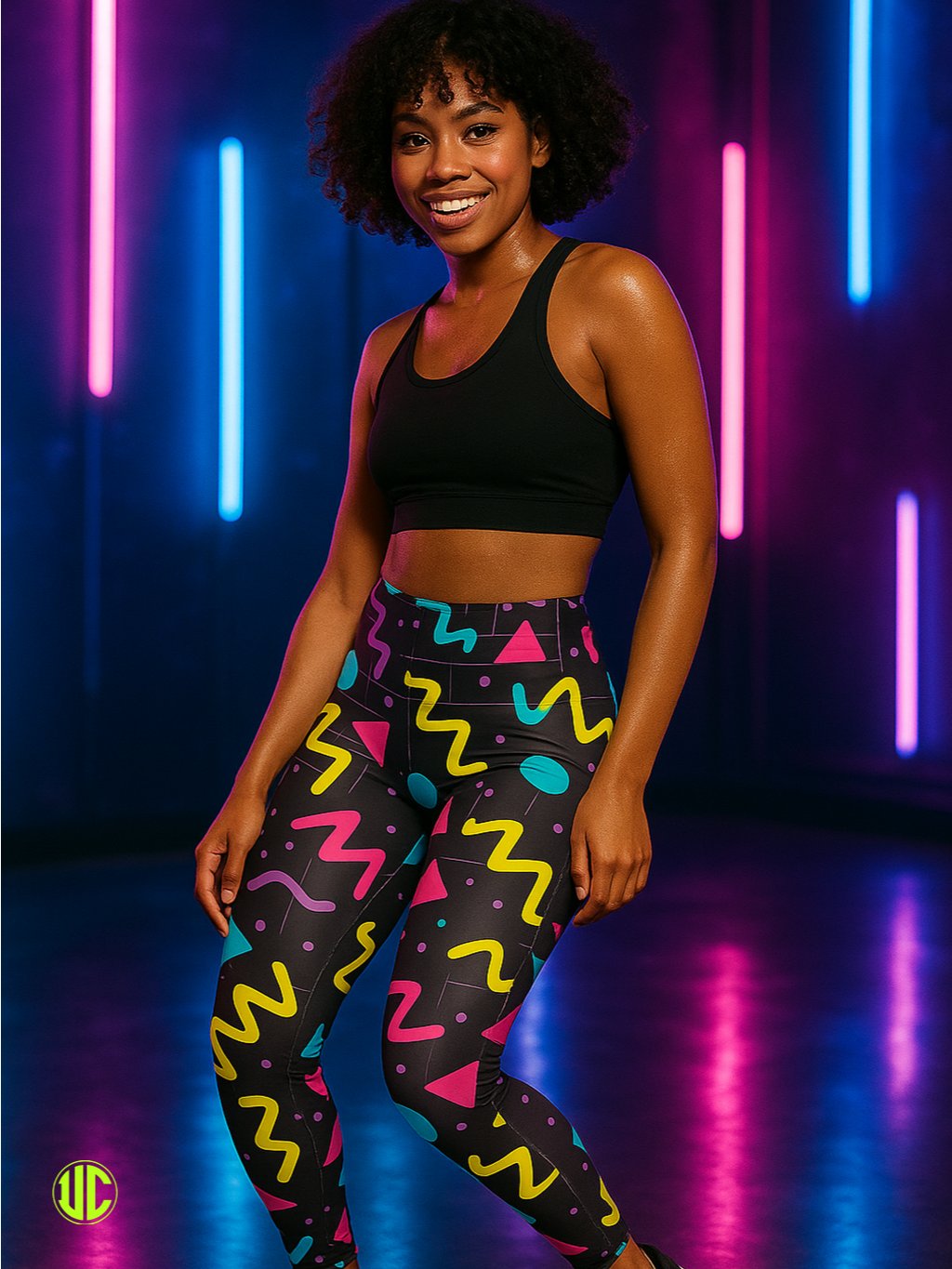 Memphis 80's Retro Core – Women’s Leggings product image (4)