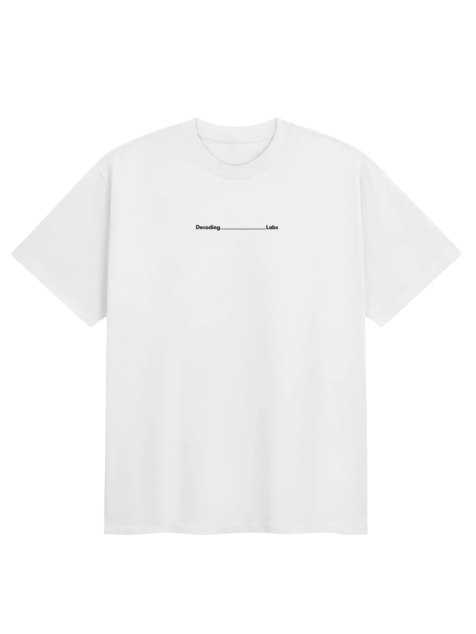 Decoding_Labs Heavyweight T Shirt Front Print product image (1)
