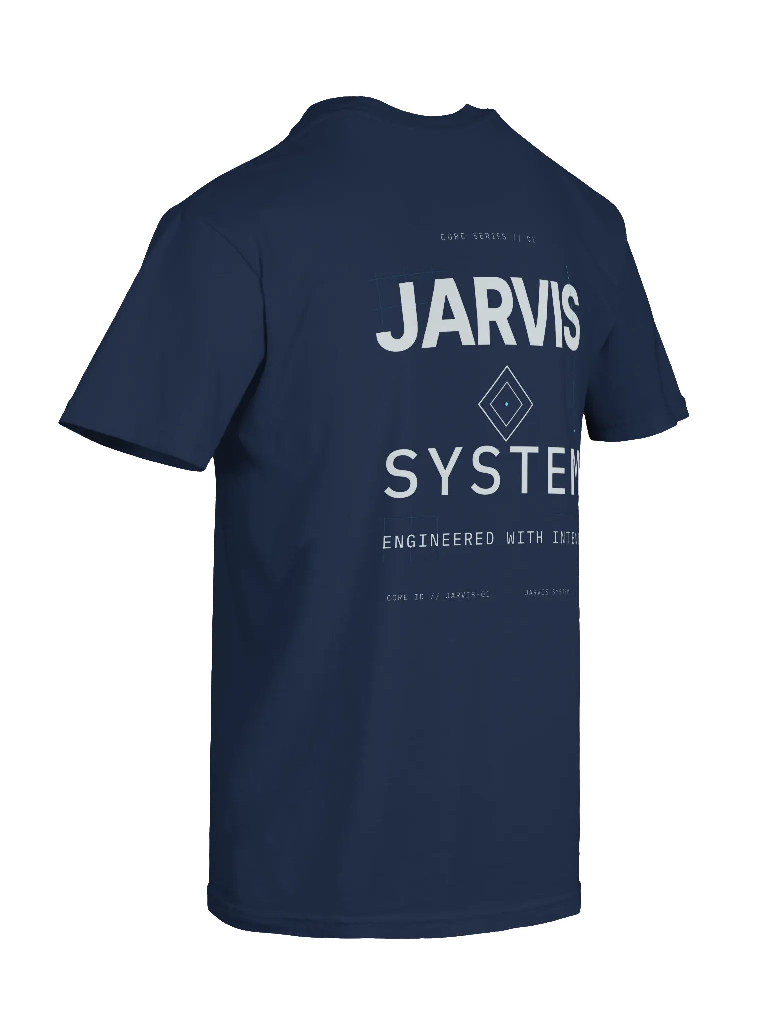 CORE SERIES 01 — ABYSS NAVY Heavyweight T-Shirt product image (8)