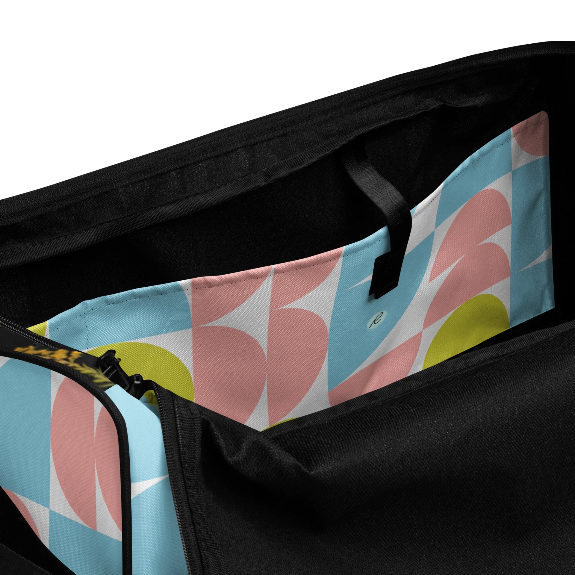 Travel bag - Abandoned, nostalgic playground in the woods (Light-colored Design) product image (7)