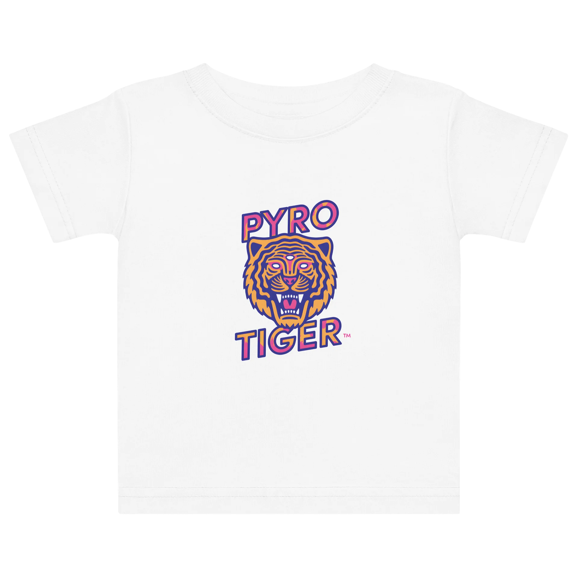 Tiger Head Baby Tee product image (1)