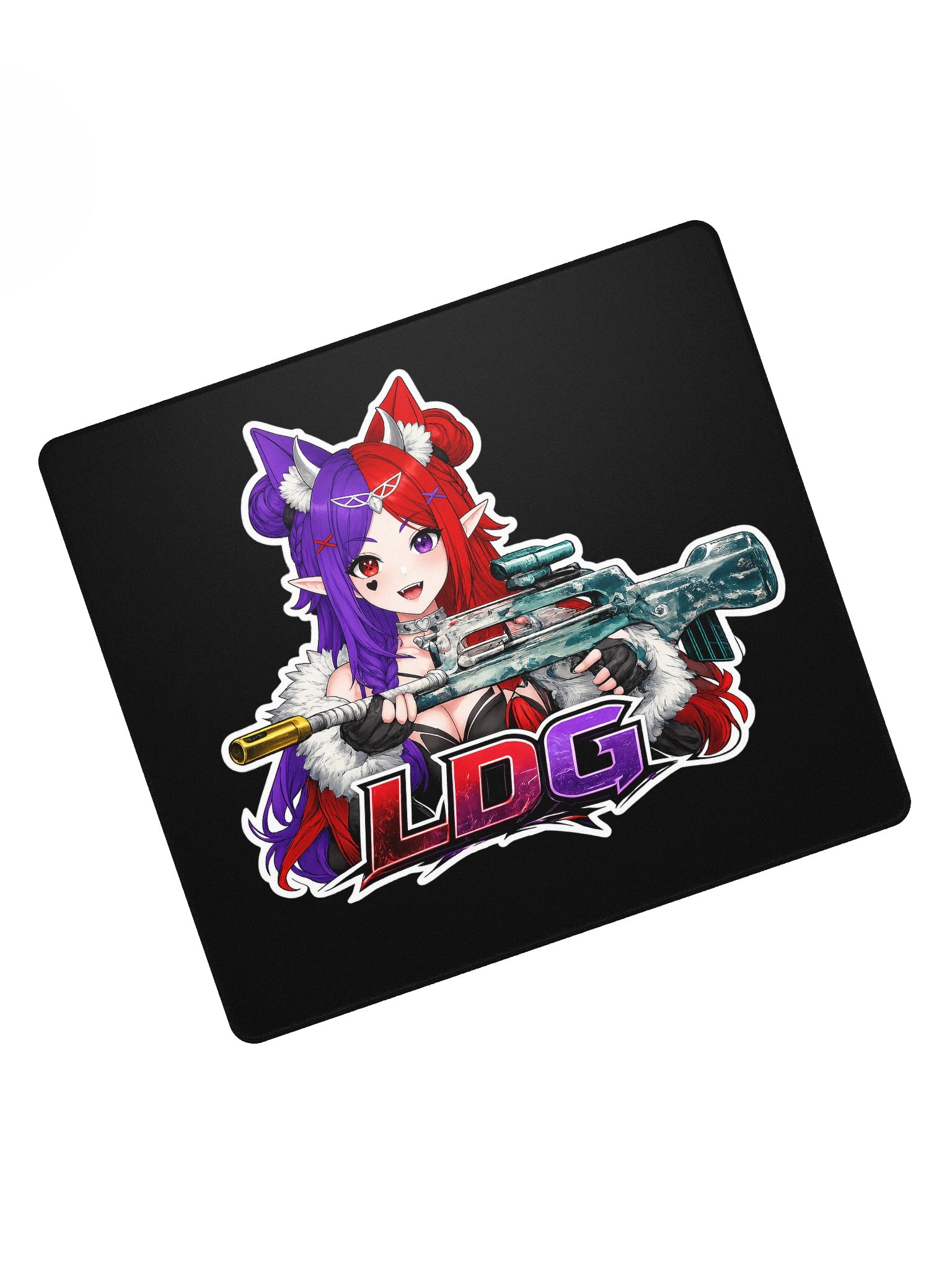 LDG R6 F2 DESK MAT (W /FULL DESK OPTION!) product image (8)
