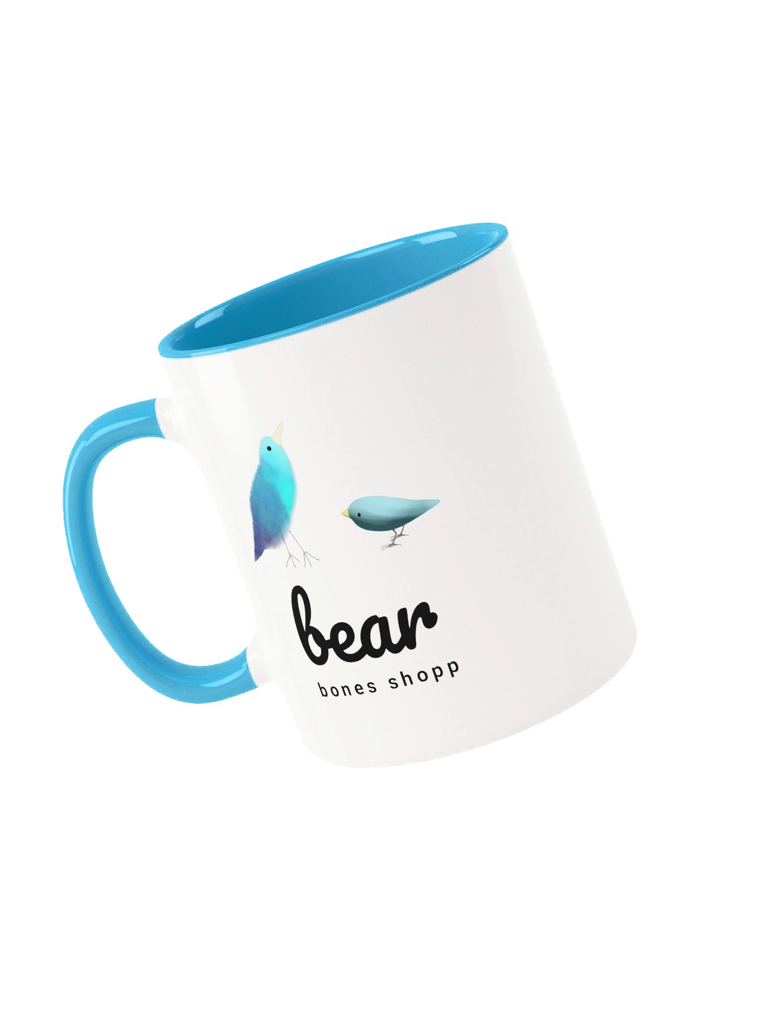 Blue and Bluish Bird Mug product image (3)