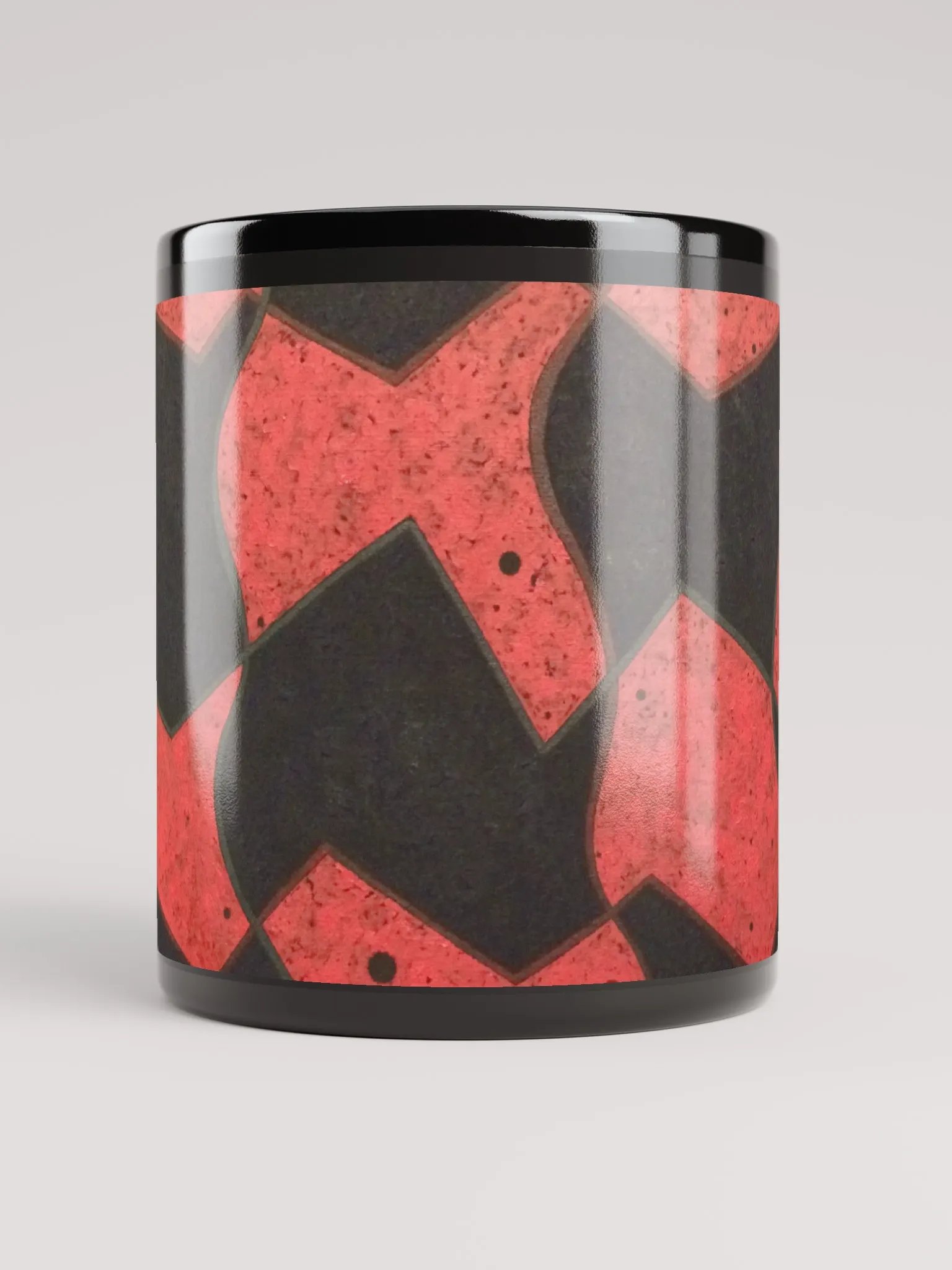 The Real Fix Black Glossy Mug product image (5)