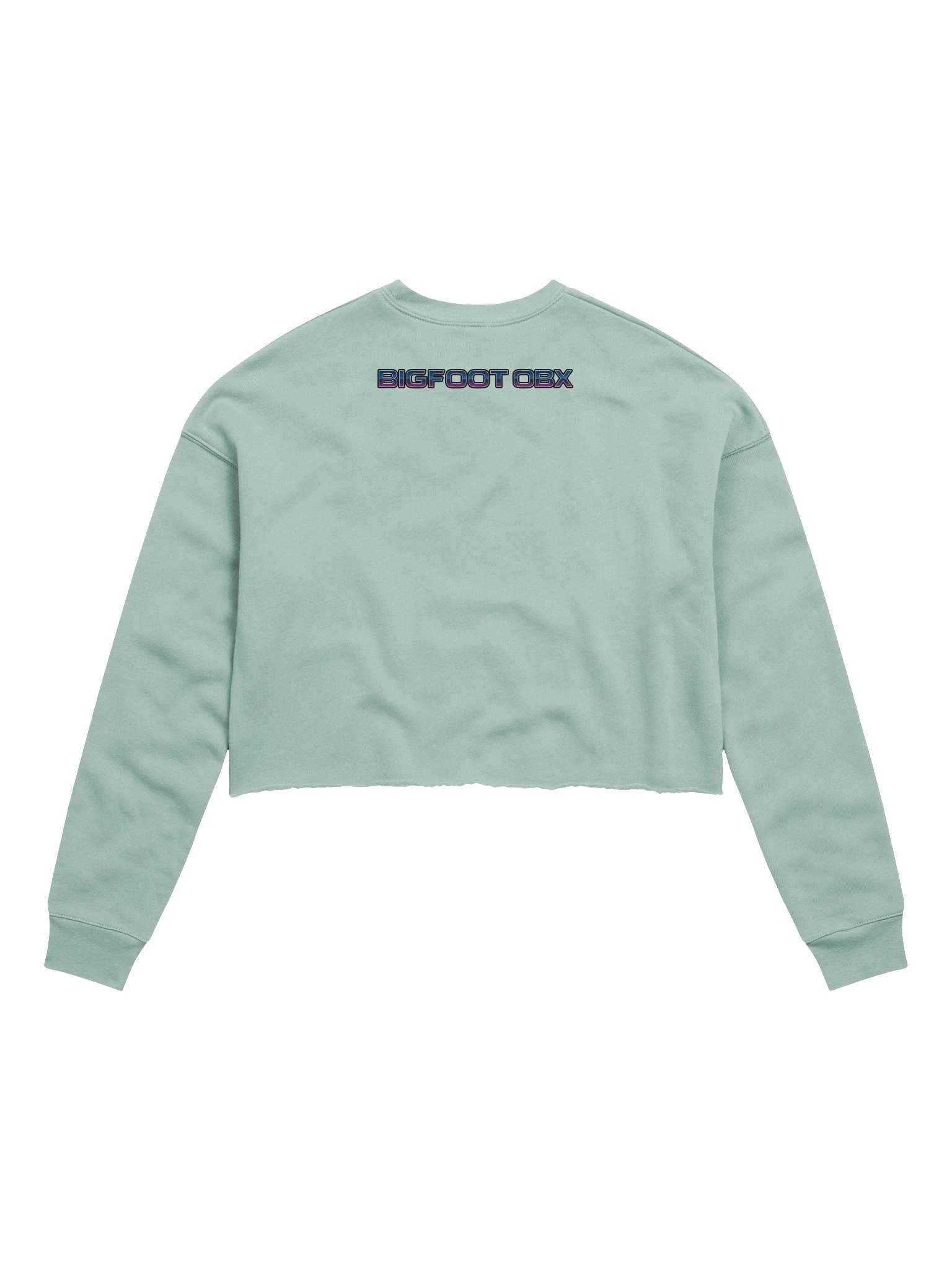 Destination Bigfoot Bronco Synthwave Bella+Canvas Women's Fleece Crop Sweatshirt (Multiple Colors Available) product image (6)