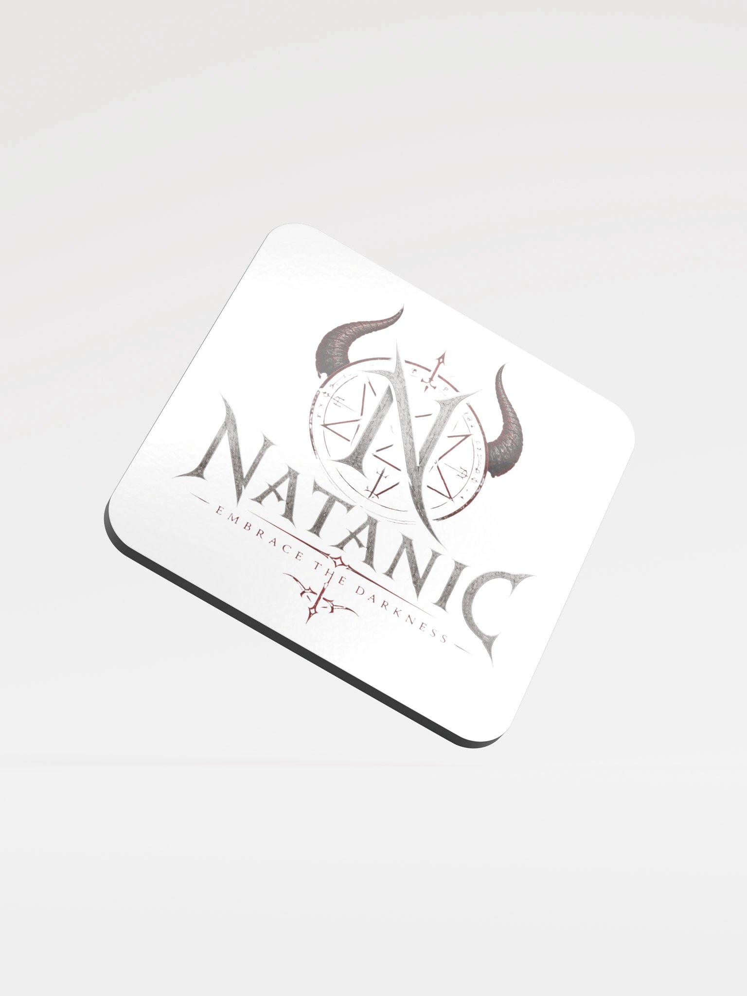 Natanic Sigil Glossed Coaster product image (1)