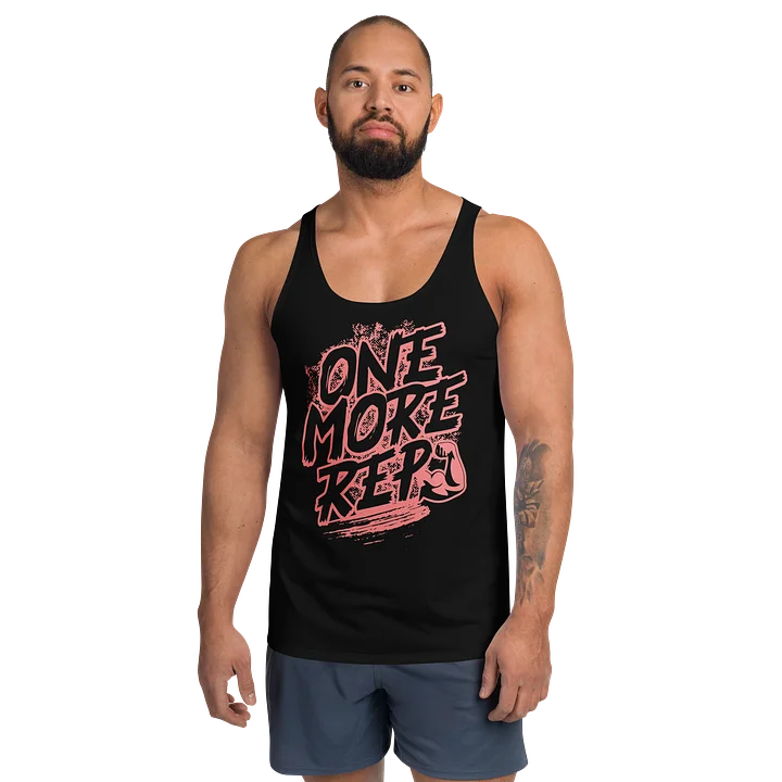 One More Rep Fitness Tank Top for Gym Motivation product image (1)