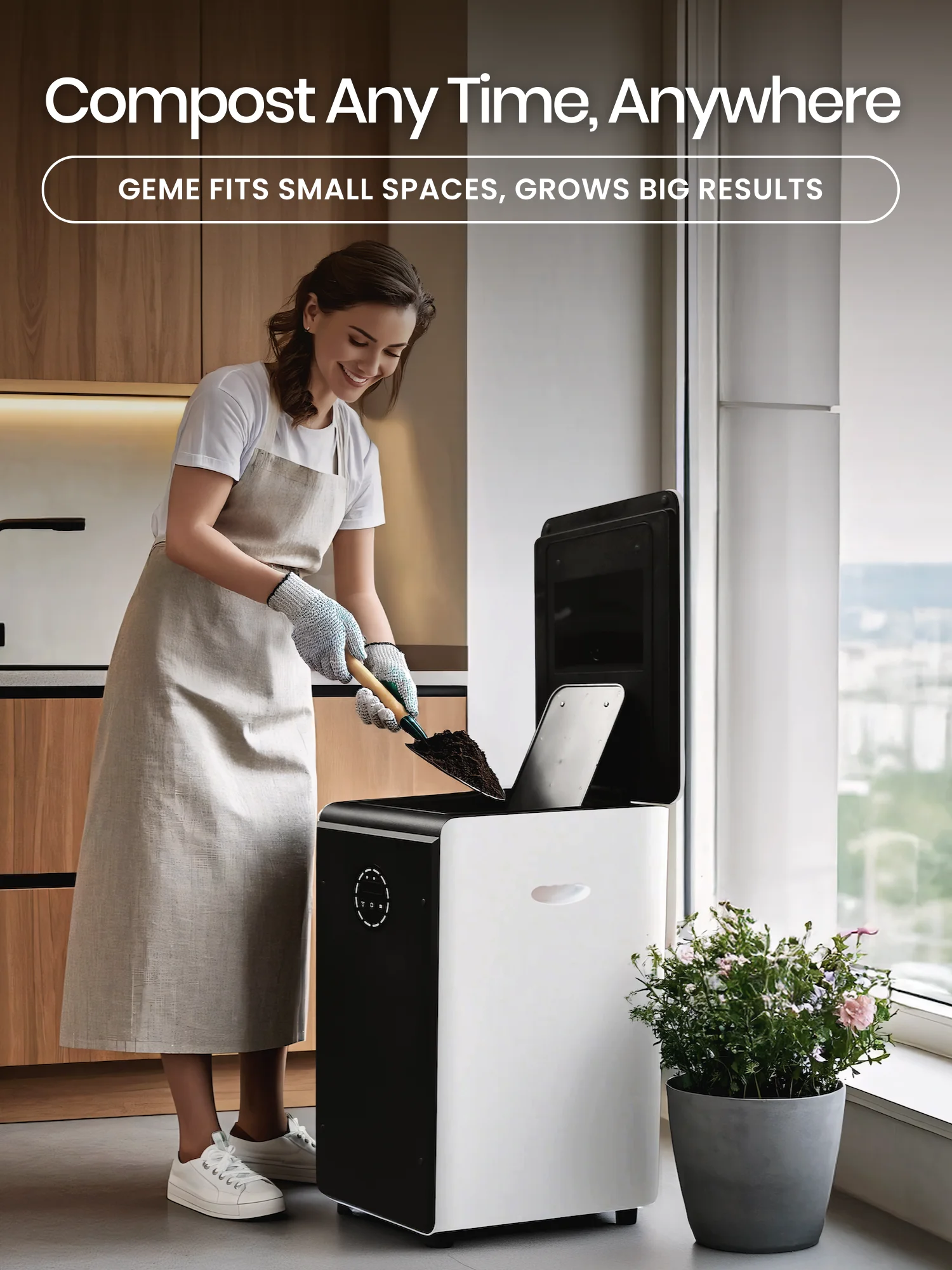 GEME Composter, alternative for mill food recycler product image (8)