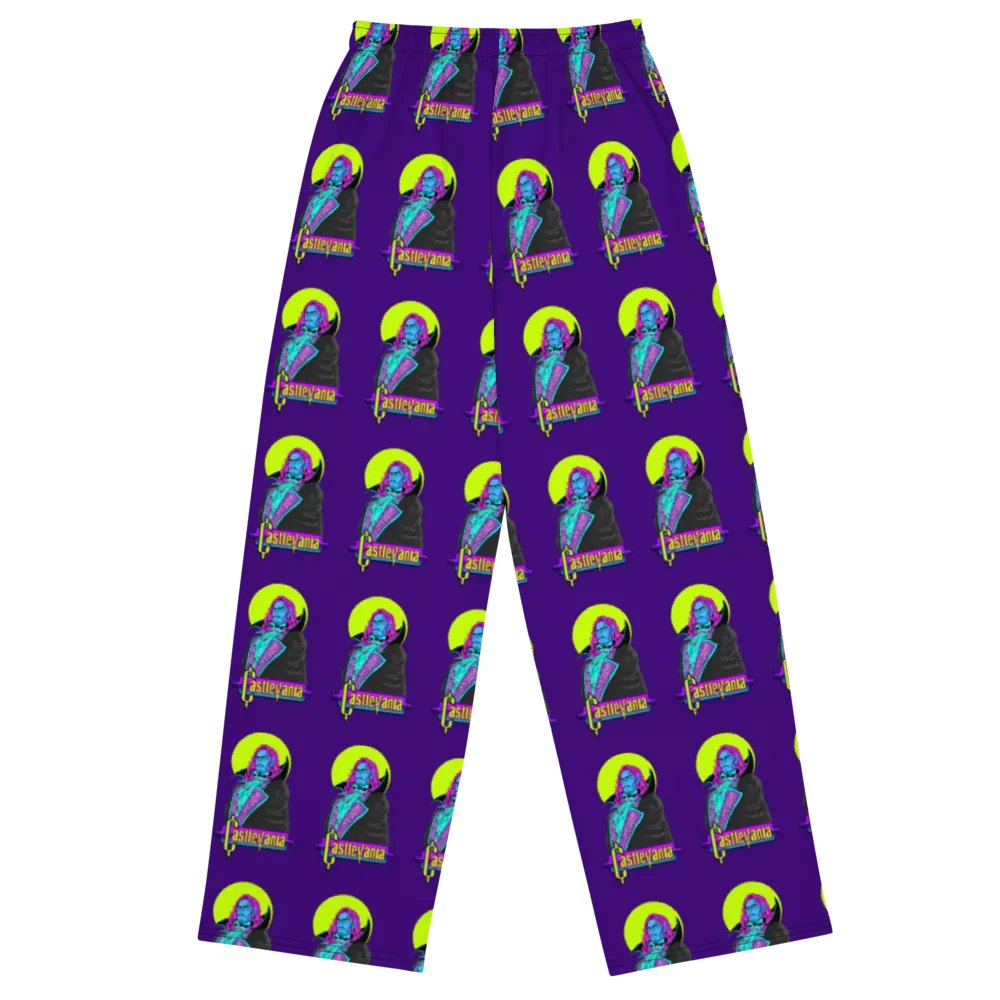 Castlevania Neon Tribute Wide-Leg Pants product image (4)