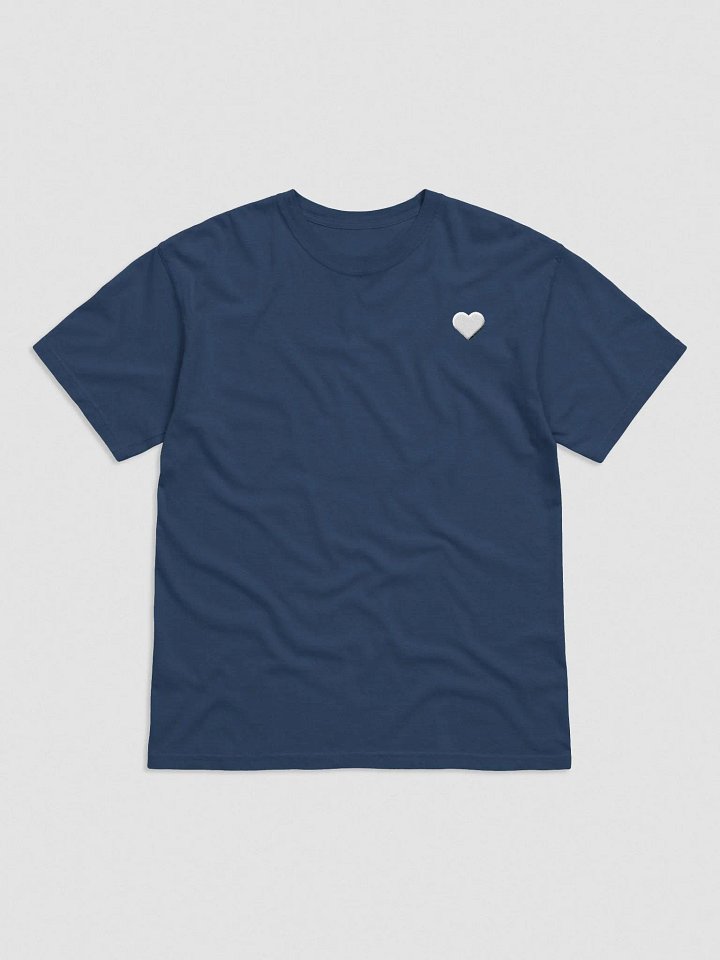 Suited Up T-Shirt: Hearts (White) product image (106)