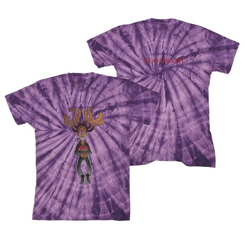 Ego Death Purple Ty Dye T-shirt product image (1)