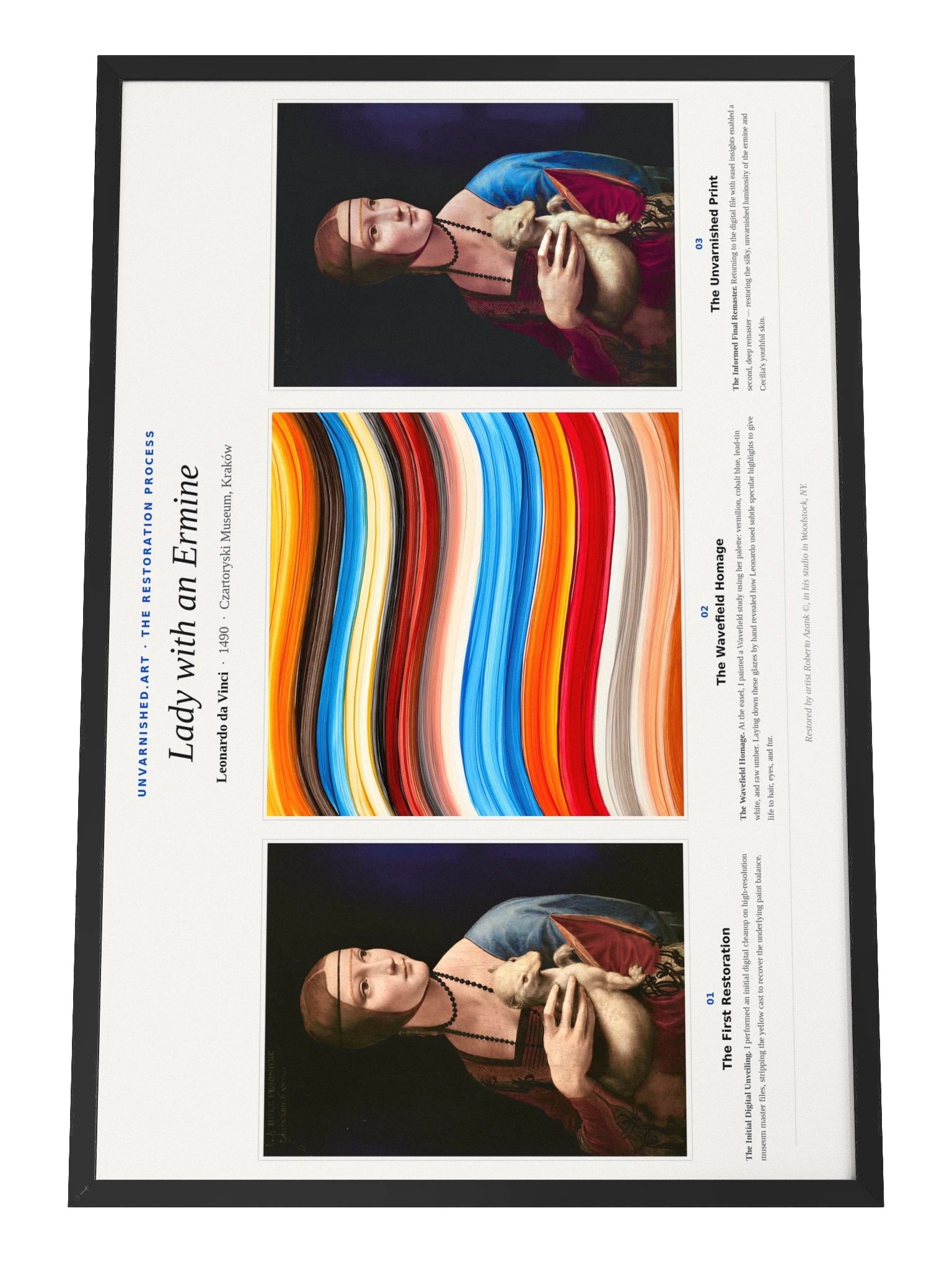Lady with an Ermine — Framed Process Poster product image (1)