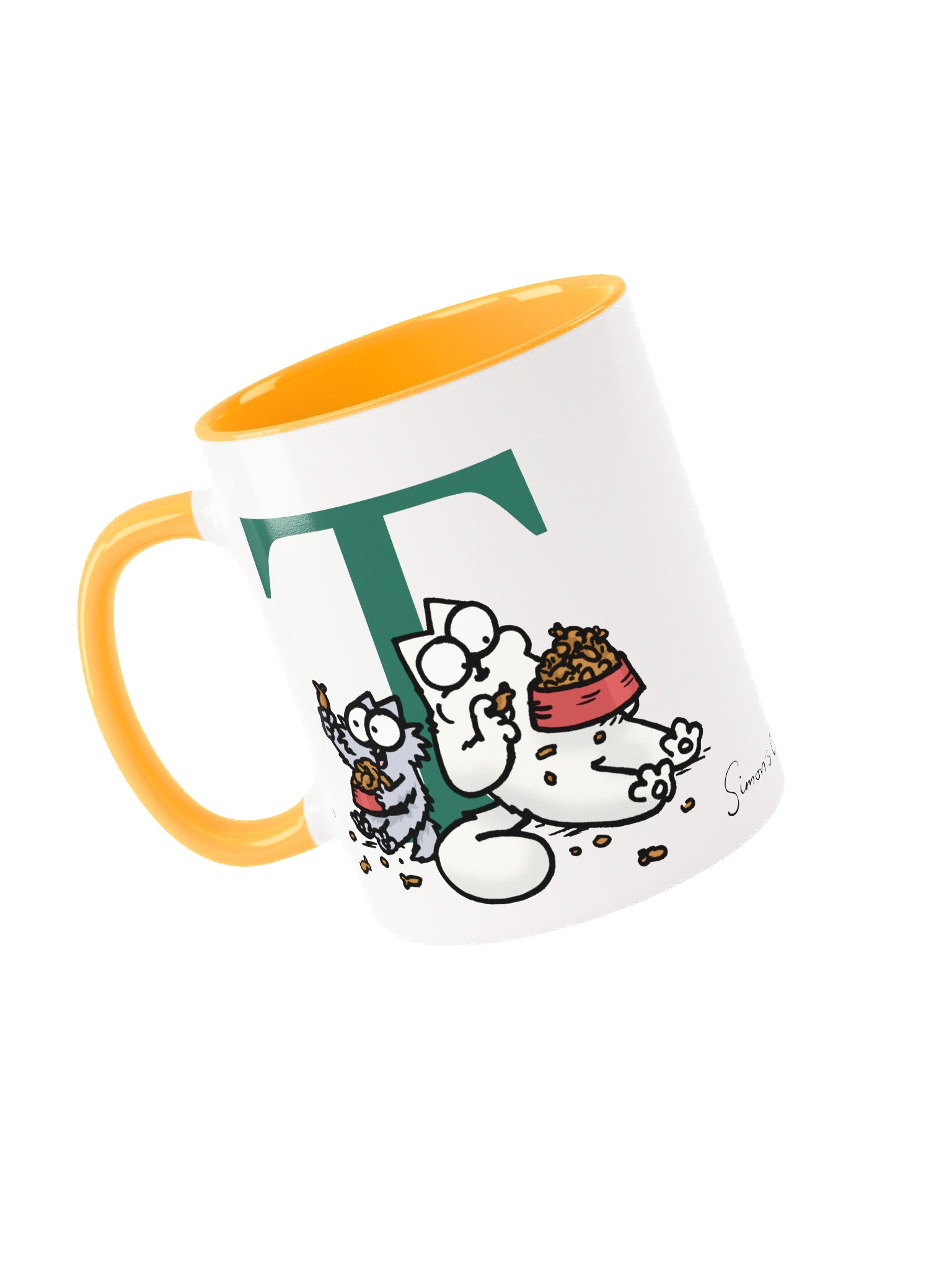 Cat Monogram Mug - T product image (3)