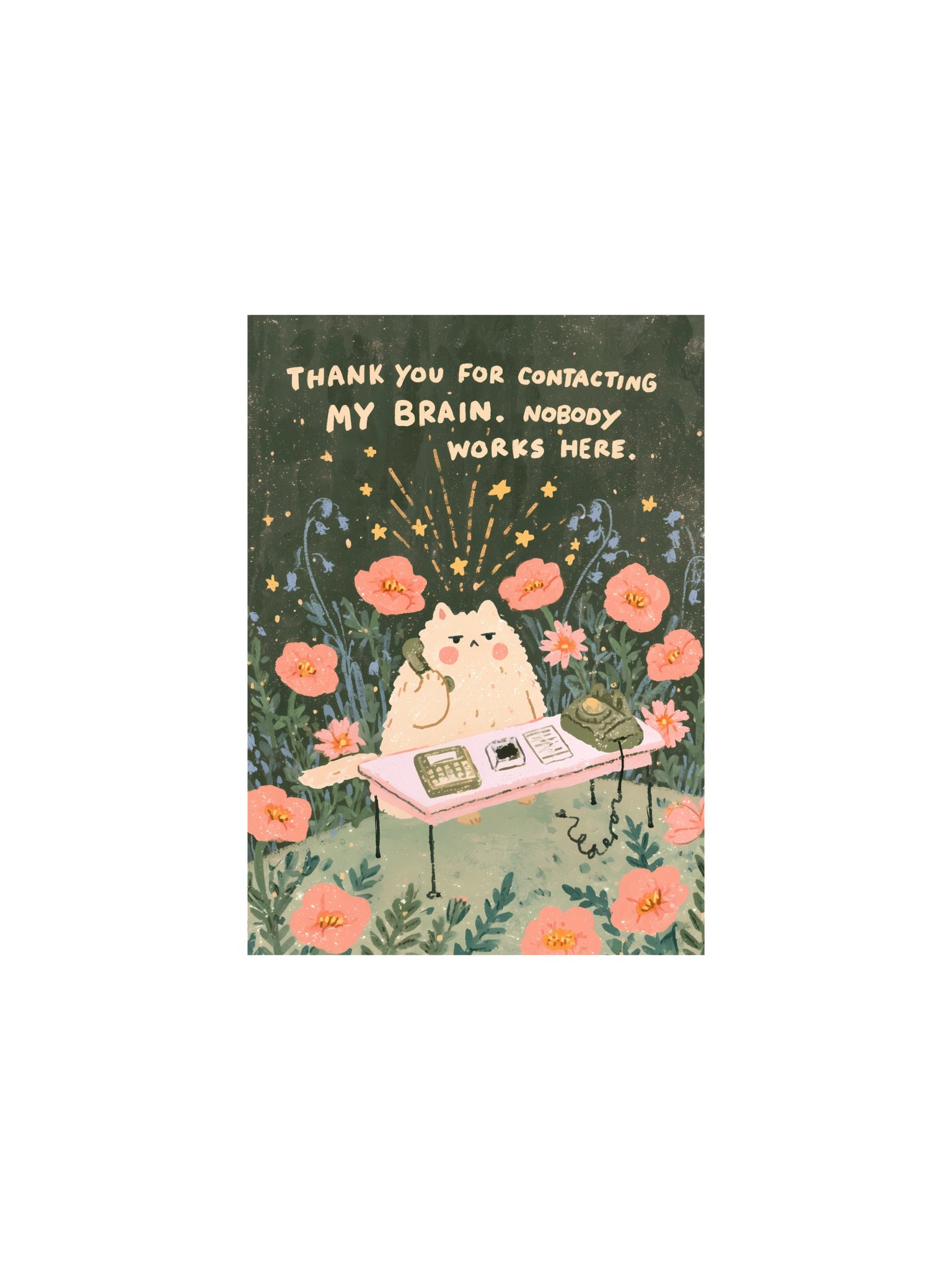 Thank You for Contacting My Brain Poster product image (3)