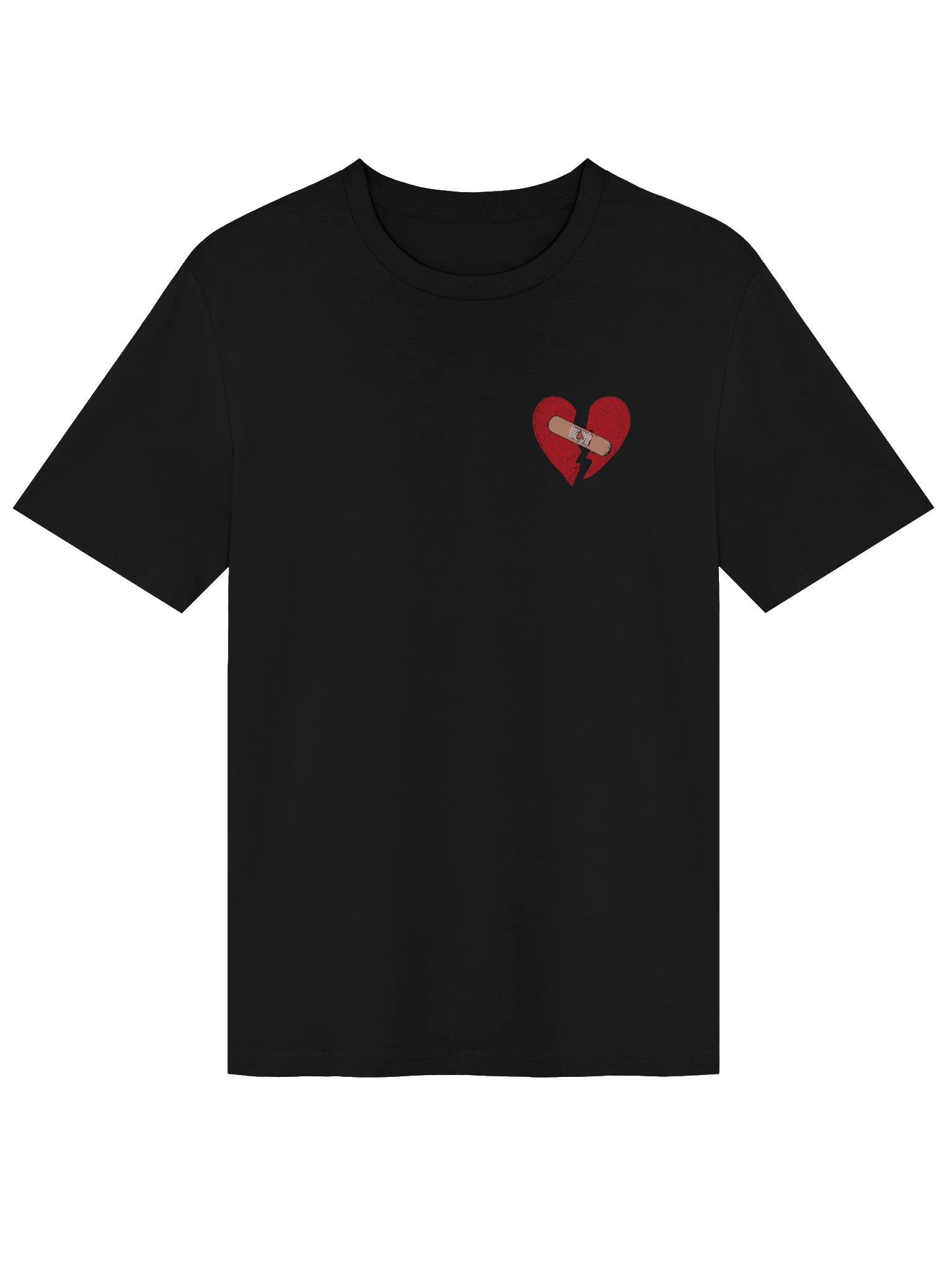 Broken Heart Bandage Graphic Tee product image (1)
