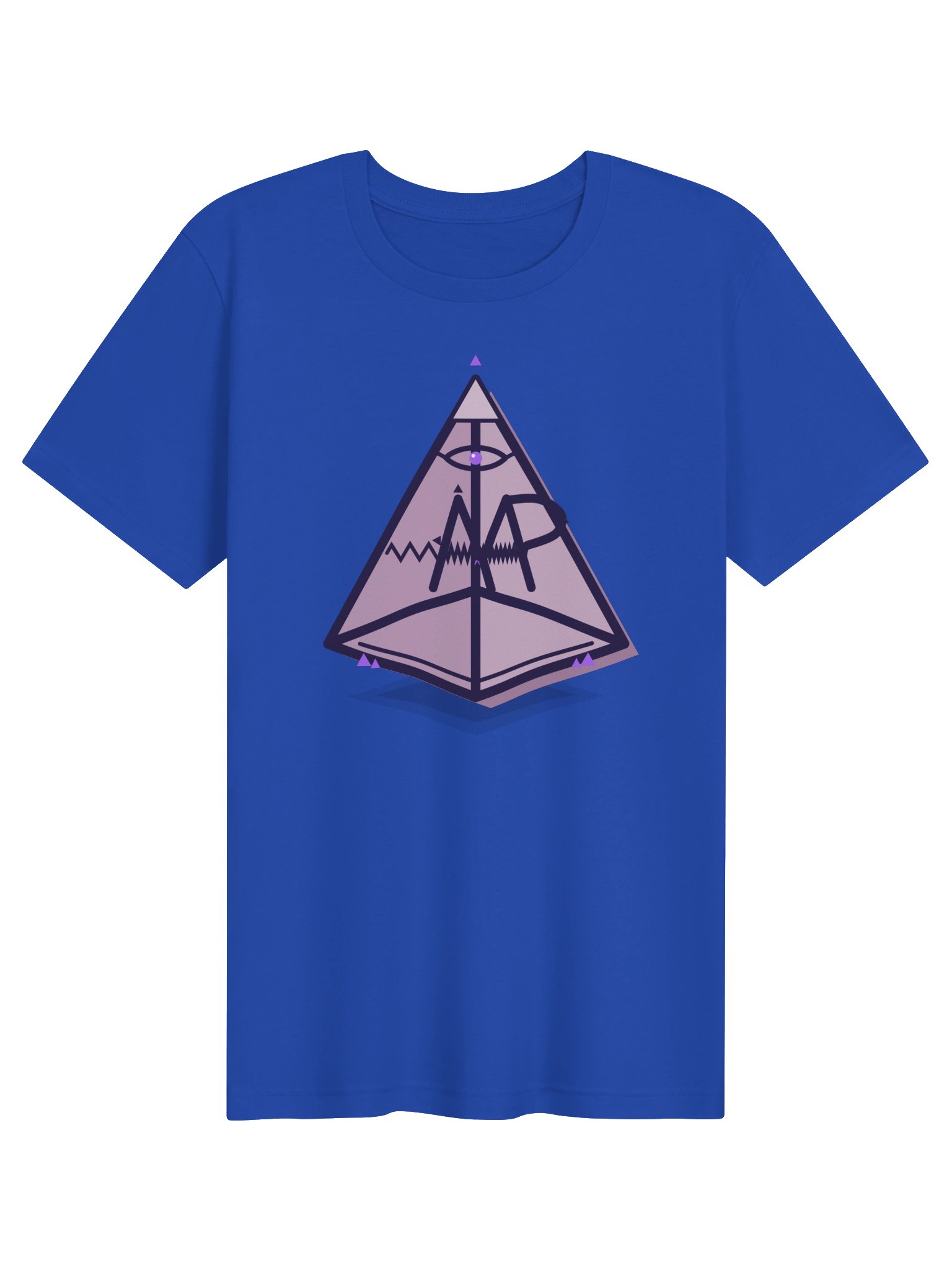 Mt. AMP Pyramid 3D Tee — Blue product image (1)