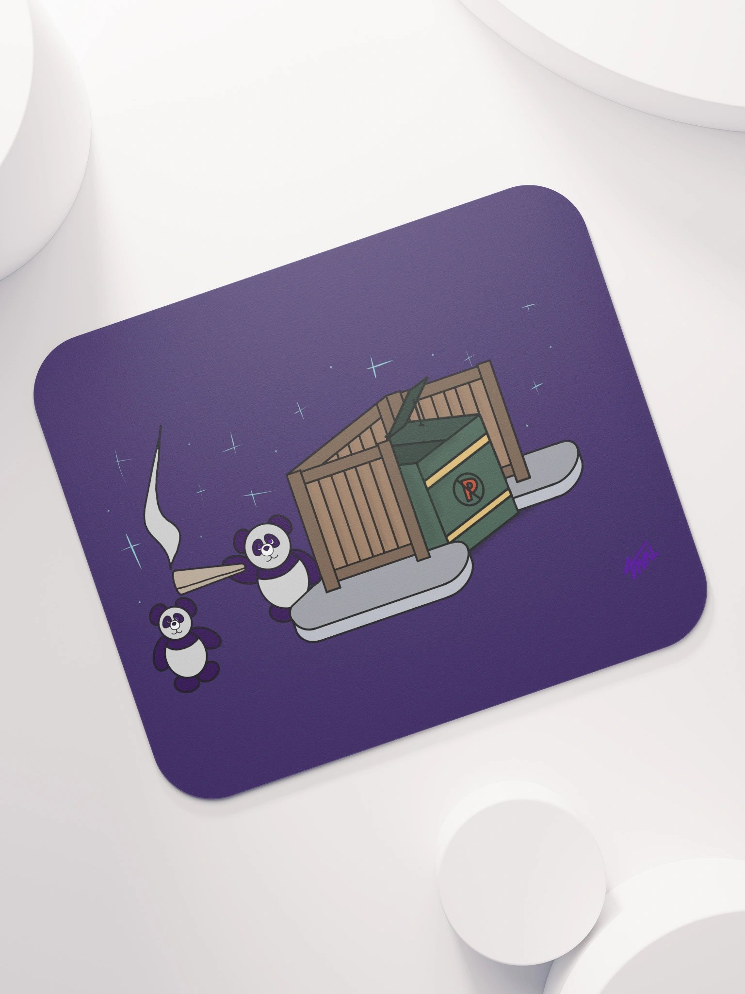 Trash Pandas Mouse Pad product image (7)