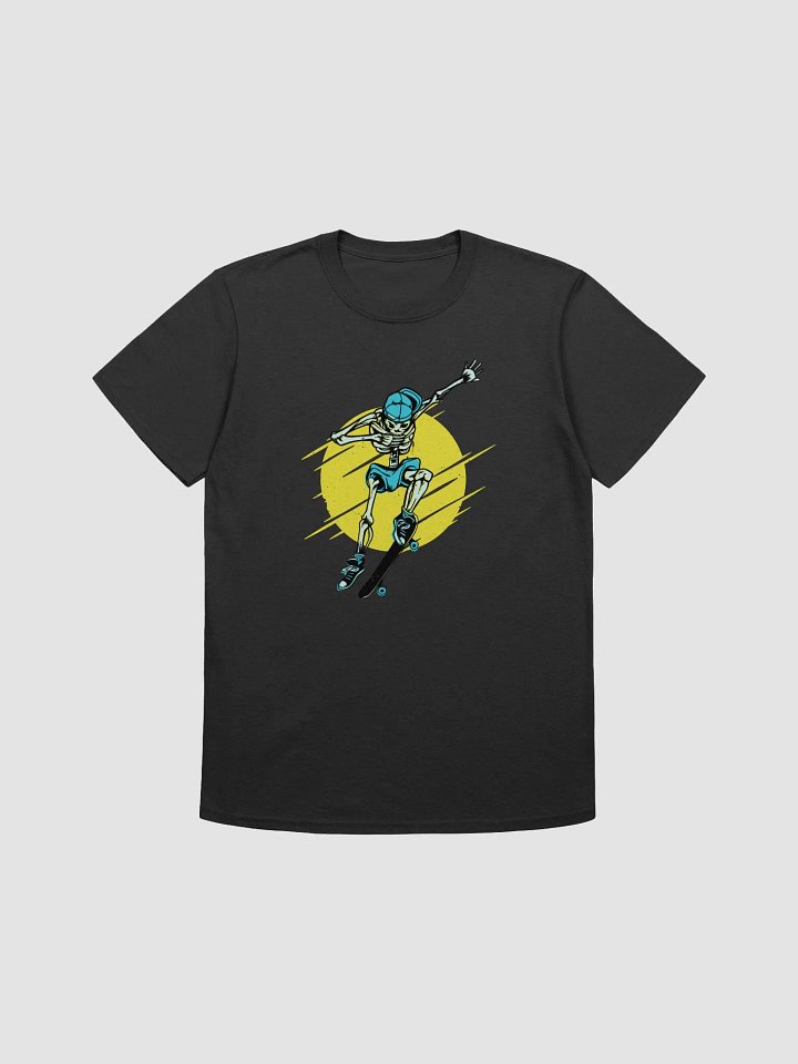 Skater Skeleton Unisex Tee product image (7)
