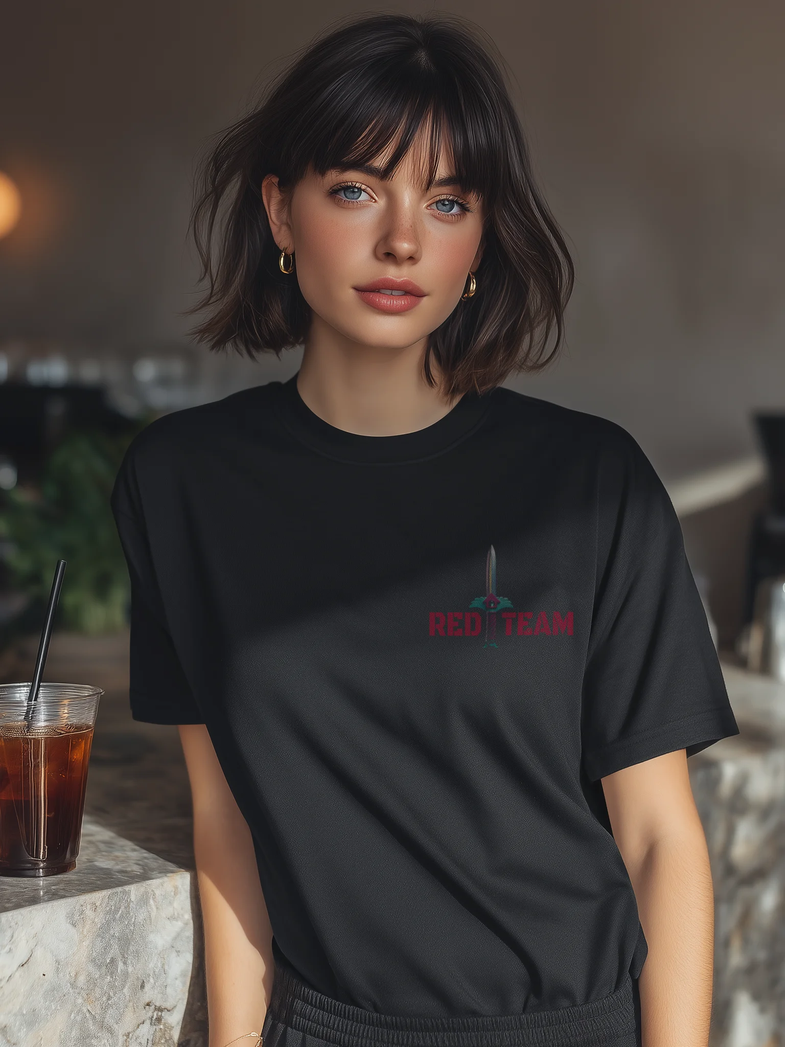 Red Team Squid Game TShirt product image (4)