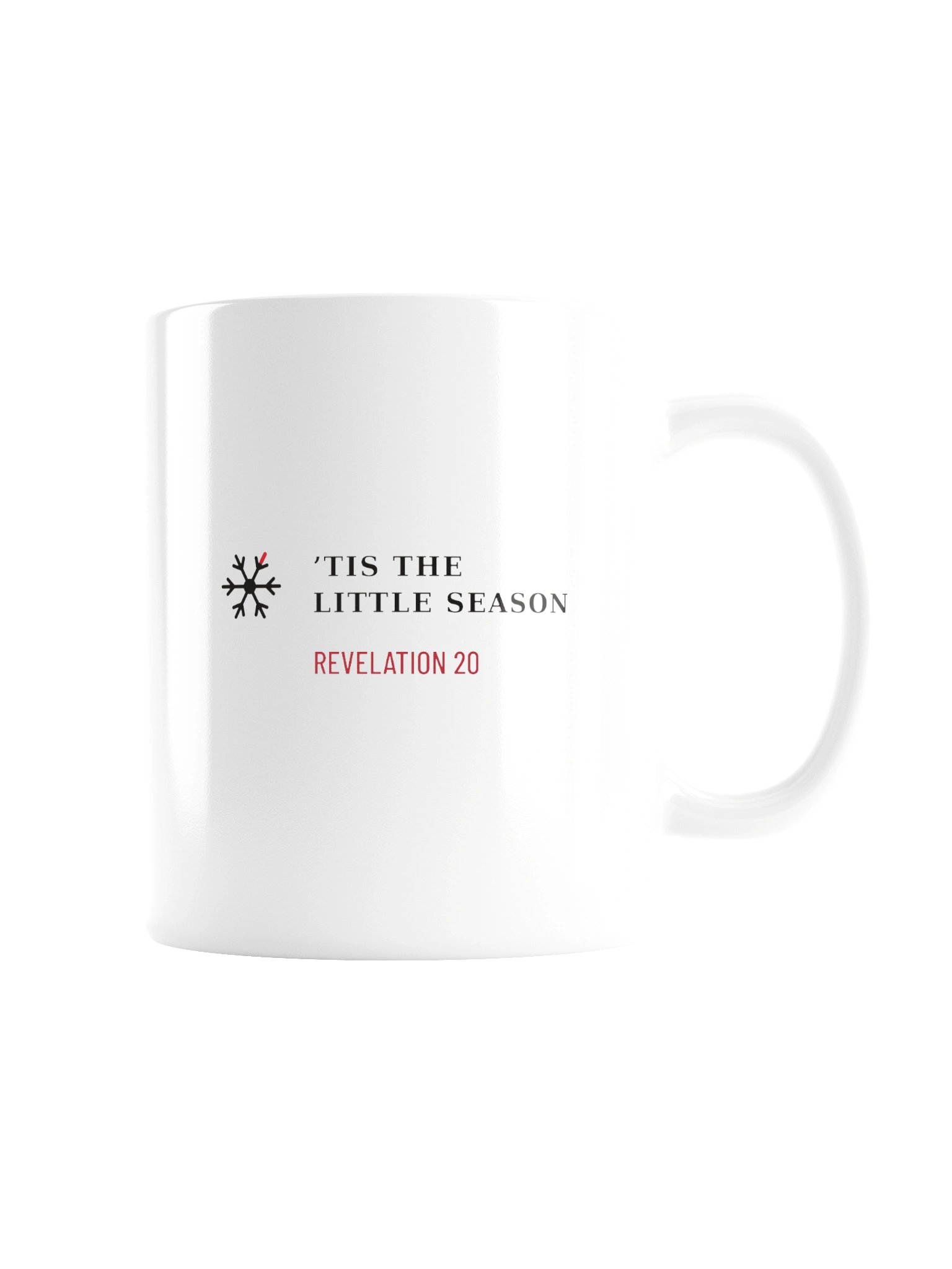 ’Tis the Little Season Mug – Mistletoe Christmas Design product image (3)