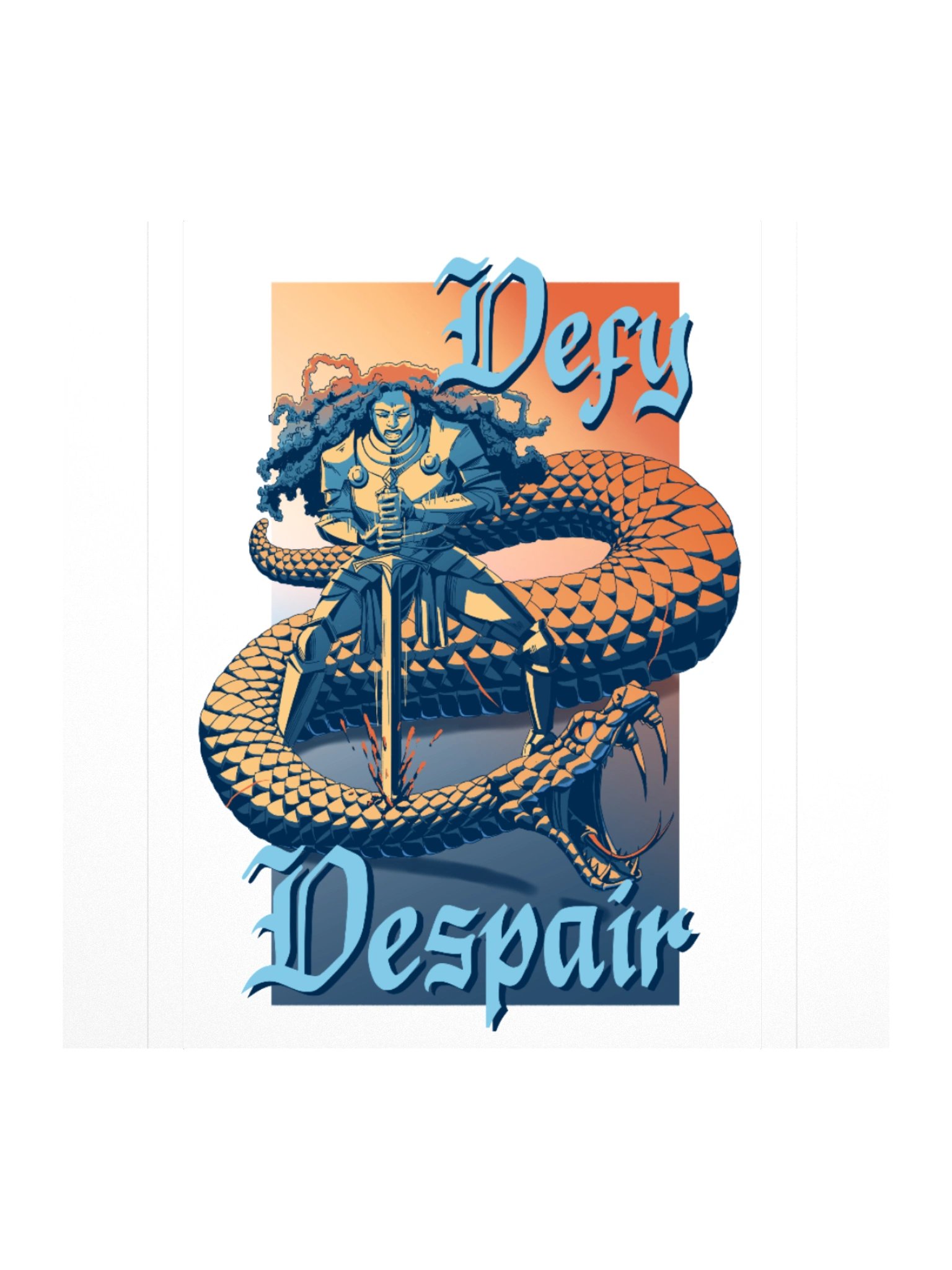 DEFY DESPAIR sticker product image (2)