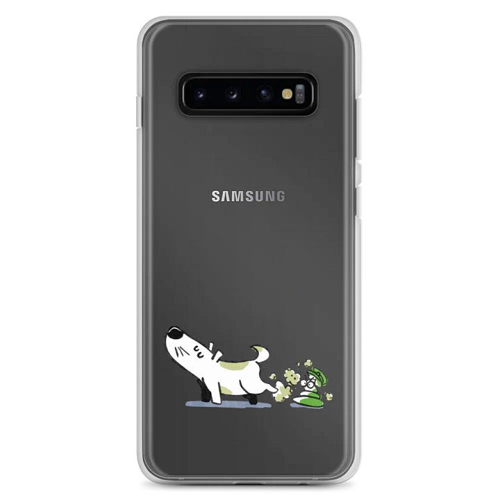 Just a Pup Poop | Clear Case for Samsung® product image (7)