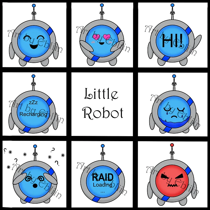 Little Robot Emotes product image (1)