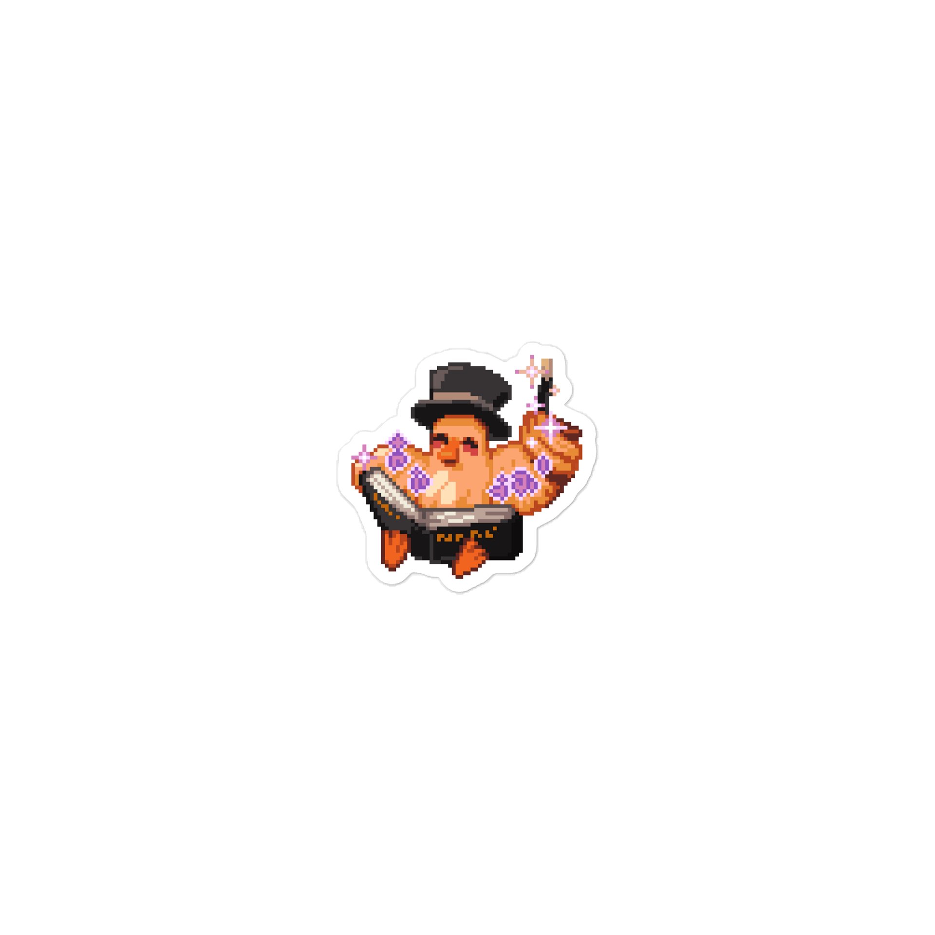 Alys the Magician Duck Sticker product image (1)