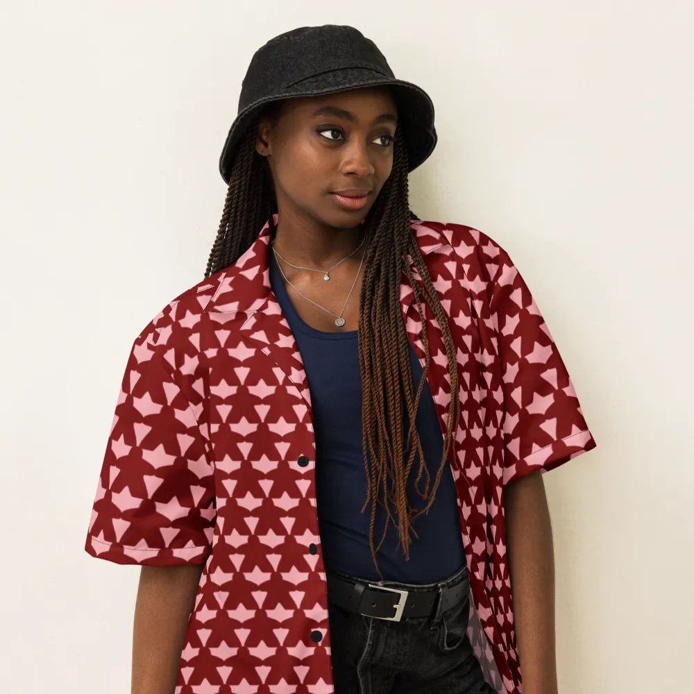 Meeple Hawaiian Shirt (Red) product image (6)